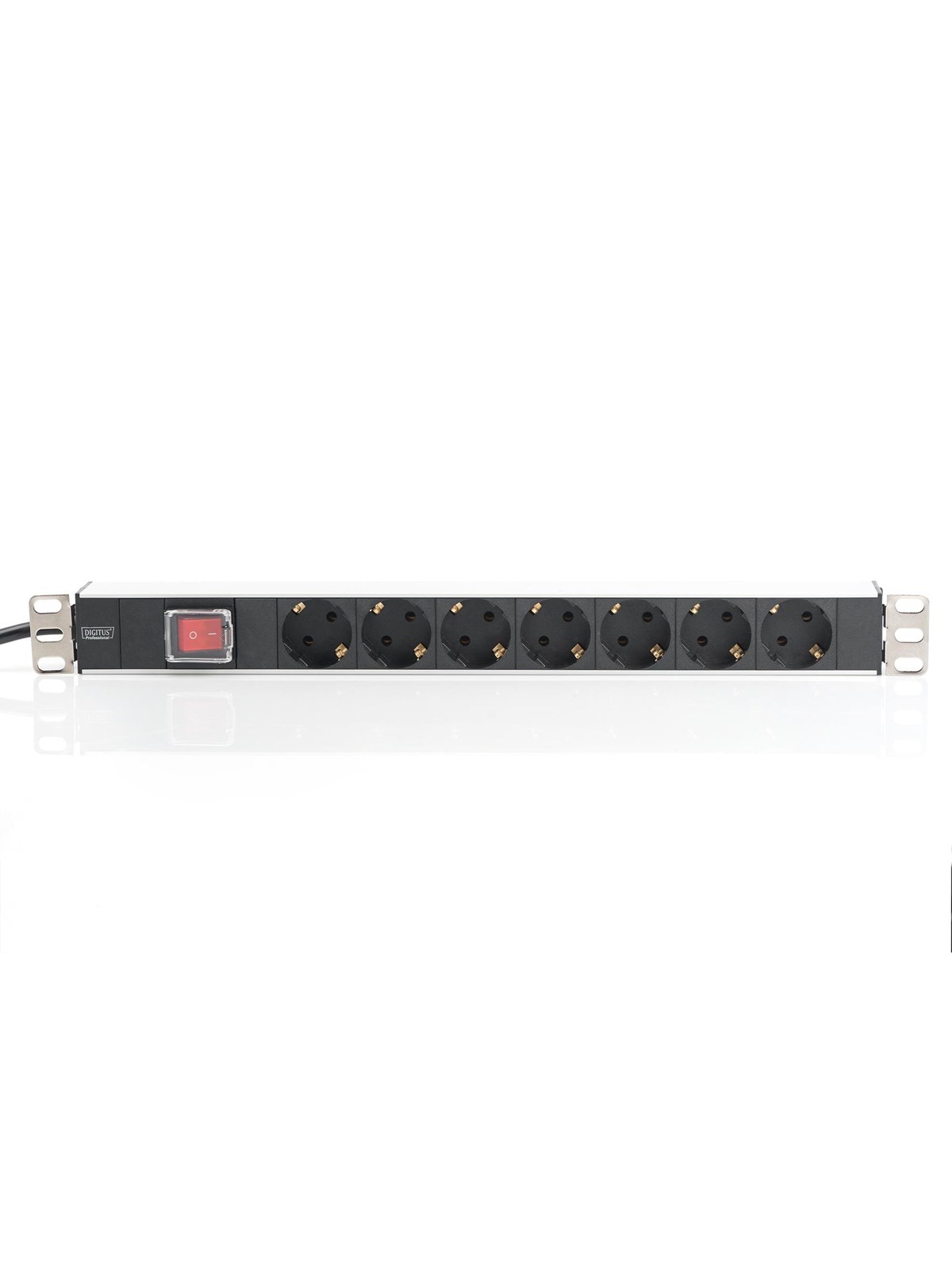 Digitus 7-port - 1U - Aluminum Pdu - Stromkabel Extern - Dn-95402