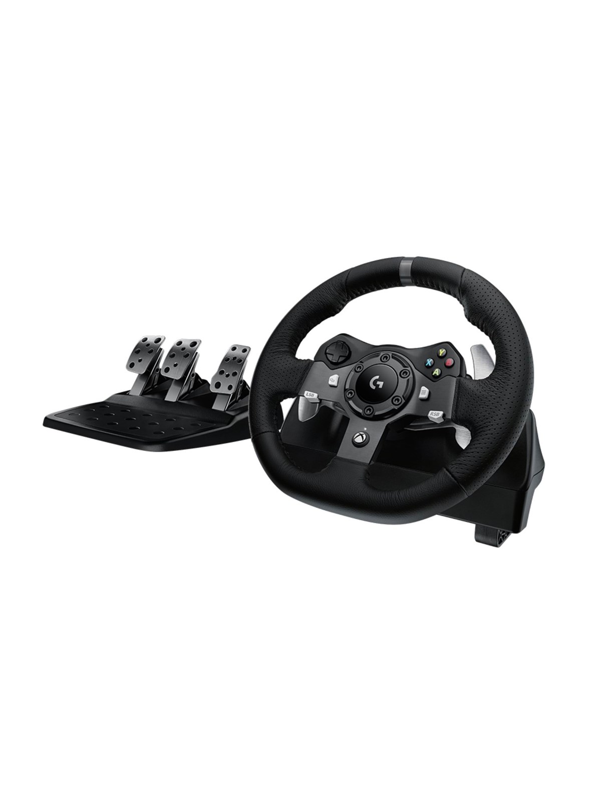 Logitech G920 Driving Force (Xbox X-s / Xbox One / PC) - Wired Steering Wheel & Pedal Set - Microsoft Xbox One - Gaming Zubehoer - 941-000123