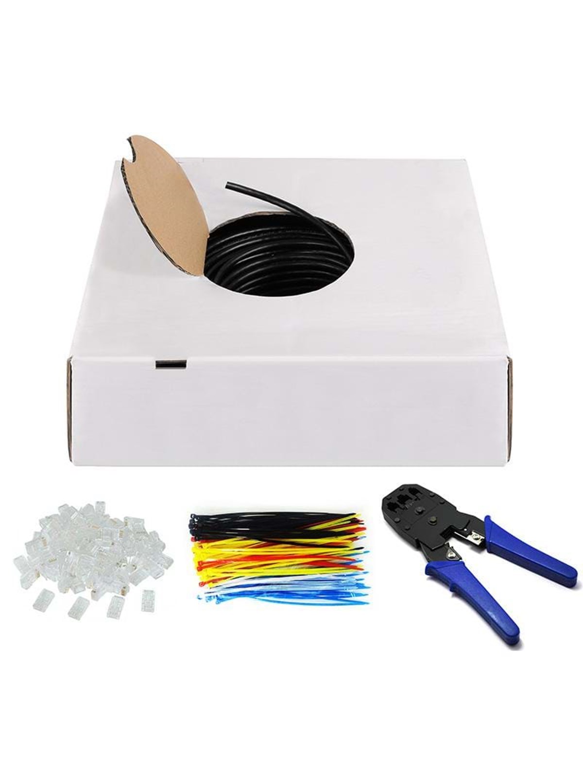 Pro Lan Cat 6 Utp - Outdoor - Schwarz - 305 Meter - Netzwerk Kabel - 4040849943997