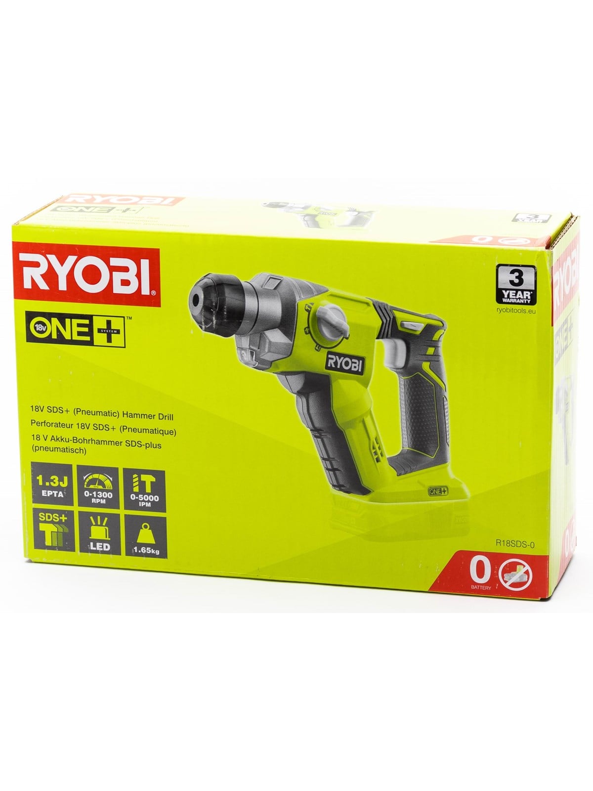 Ryobi One+ R18sds-0 - Schraubbohrmaschinen - 5133002305