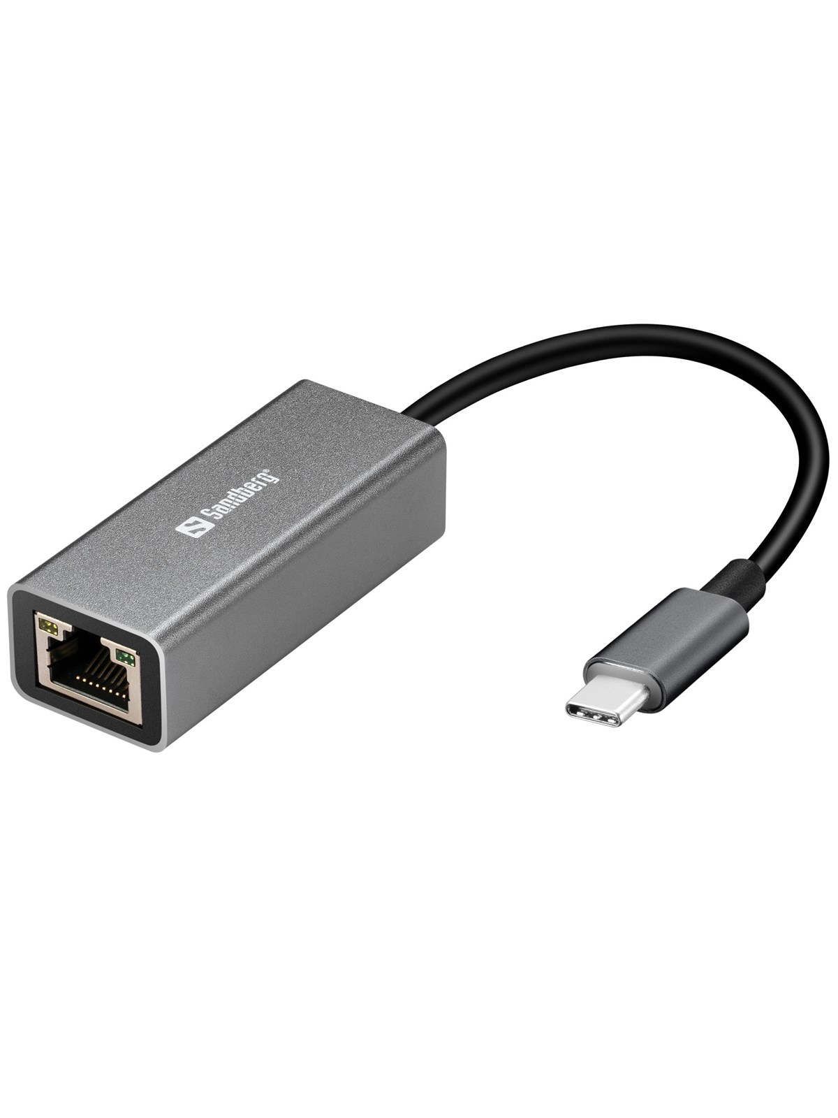 Sandberg Usb-c Gigabit Network Adapter - Netzwerkadapter Netzkarte Druckserver Usw - 136-04