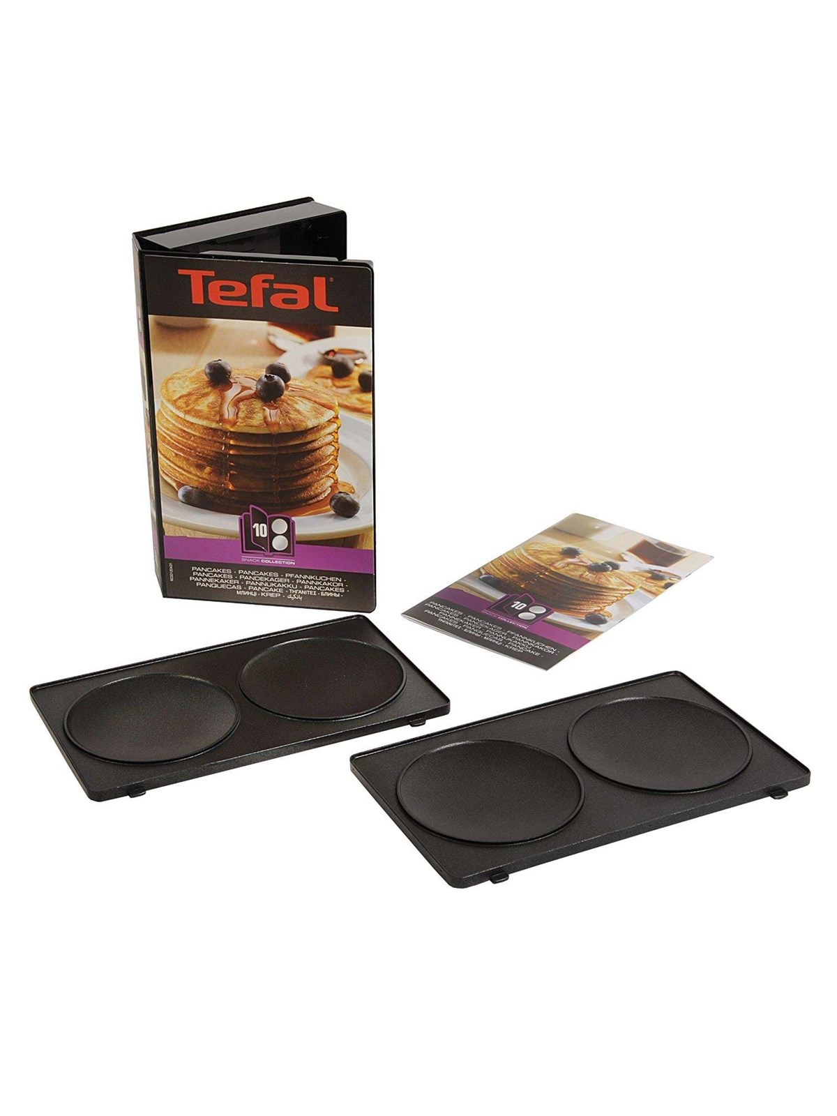 Tefal Snack Collection - Box 10: Pancake Plates - Kuechenmaschinen Zubehoer - Xa801012