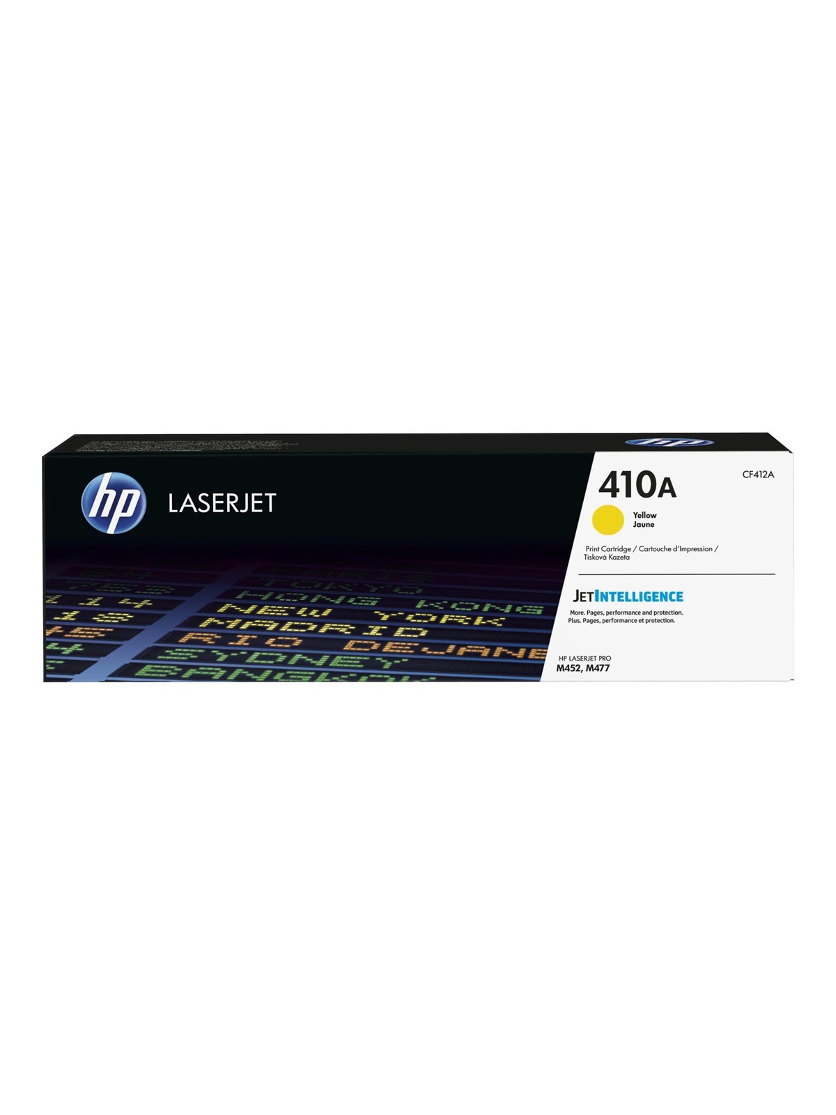 HP 410a / Cf412a Yellow Toner - Druckerzubehoer Tinte Toner