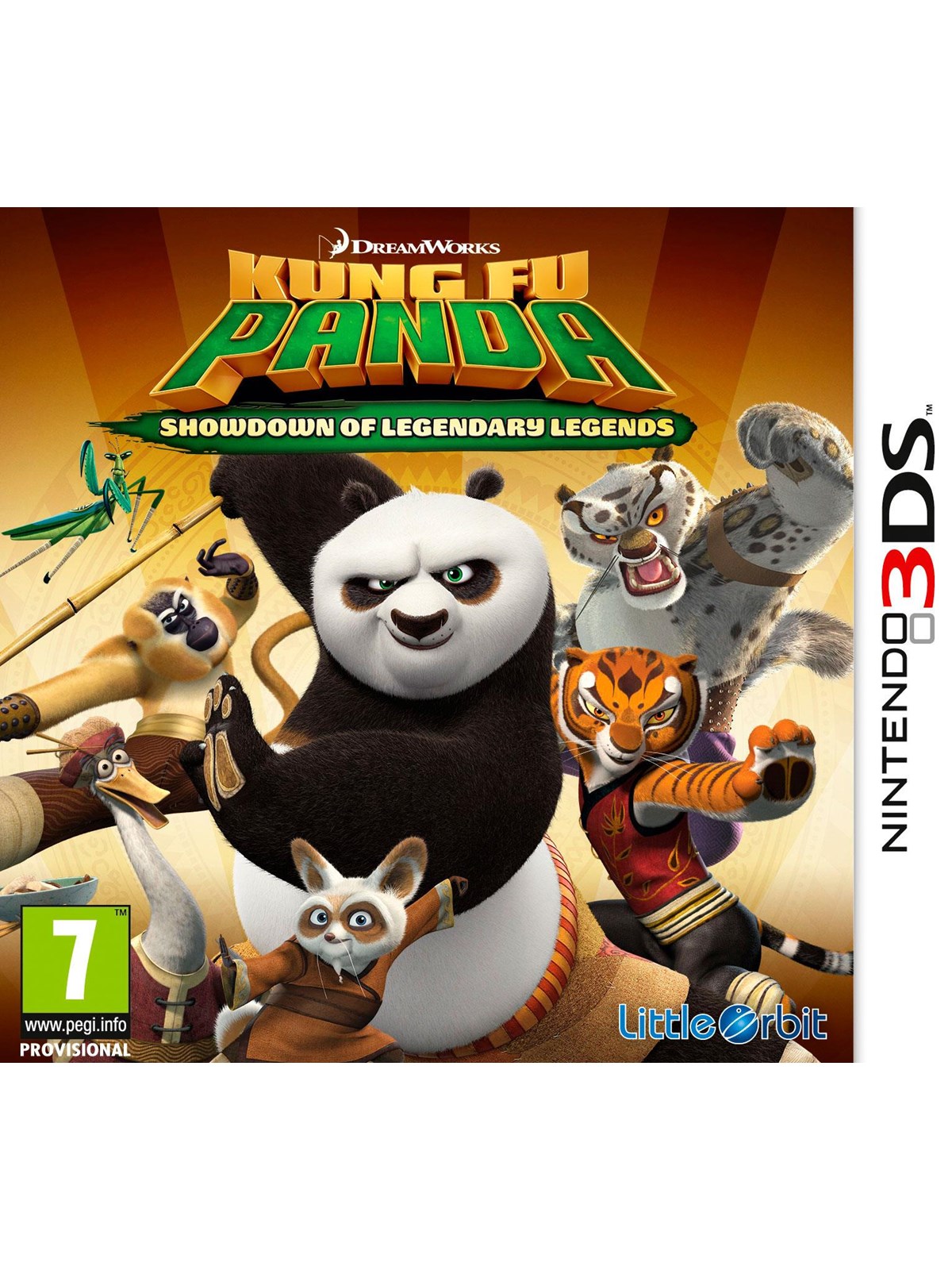 Kung Fu Panda: Showdown of Legendary Legends - Nintendo 3ds - Fighting - Pegi 7 - Spiele - 8154030103582