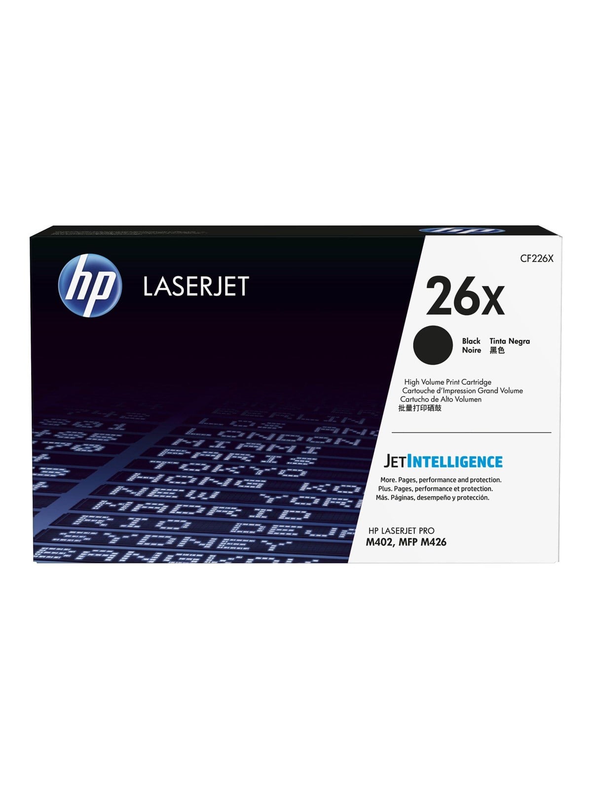 HP 26x / Cf226x High Capacity Black Toner - Druckerzubehoer Tinte Toner