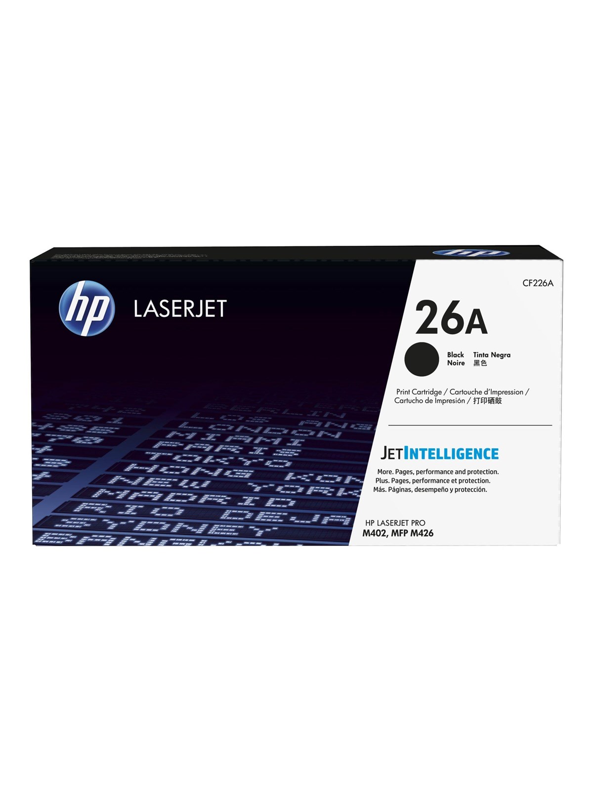 HP 26a / Cf226a Black Toner - Druckerzubehoer Tinte Toner