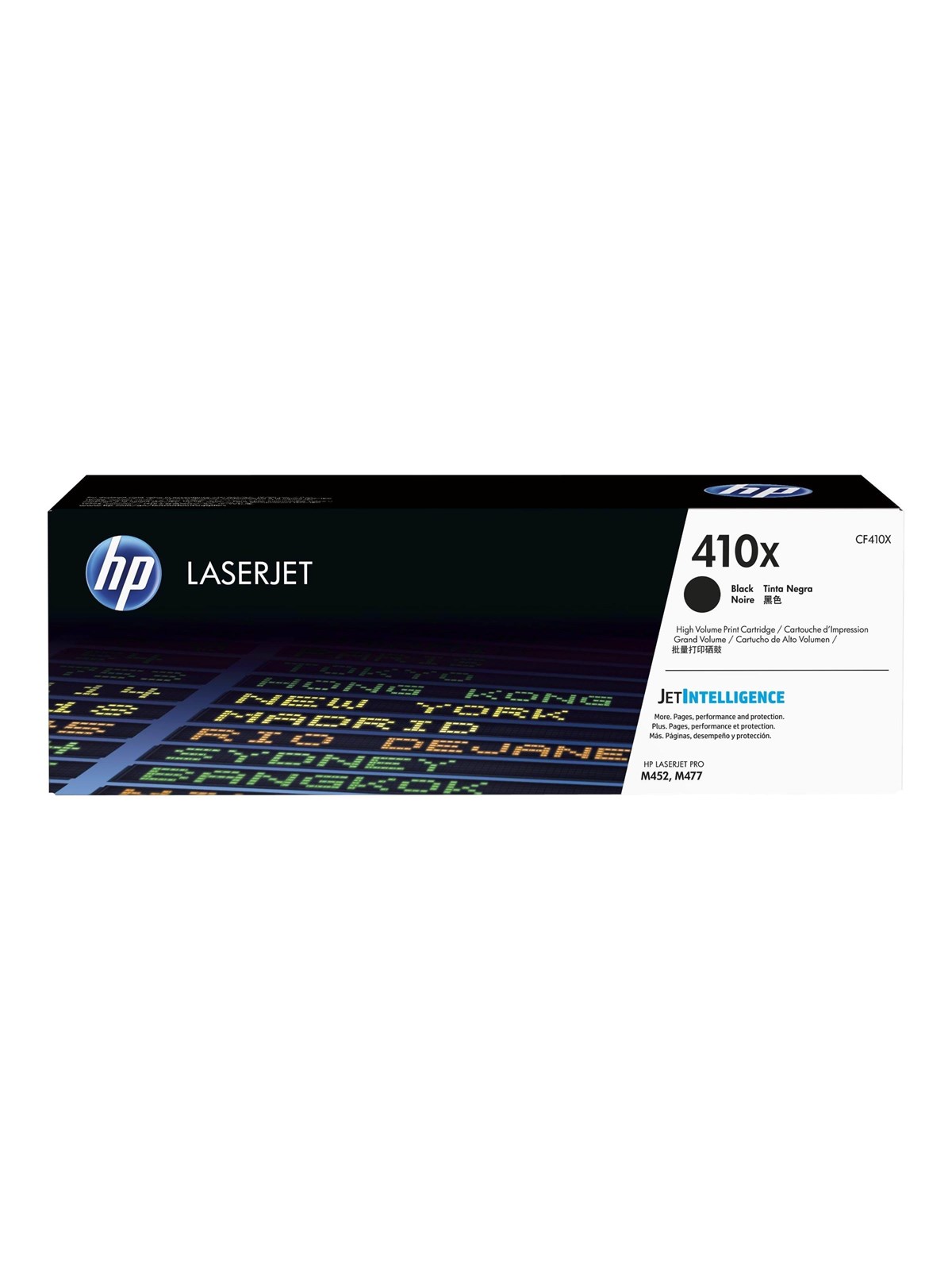 HP 410x / Cf410x High Capacity Black Toner - Druckerzubehoer Tinte Toner