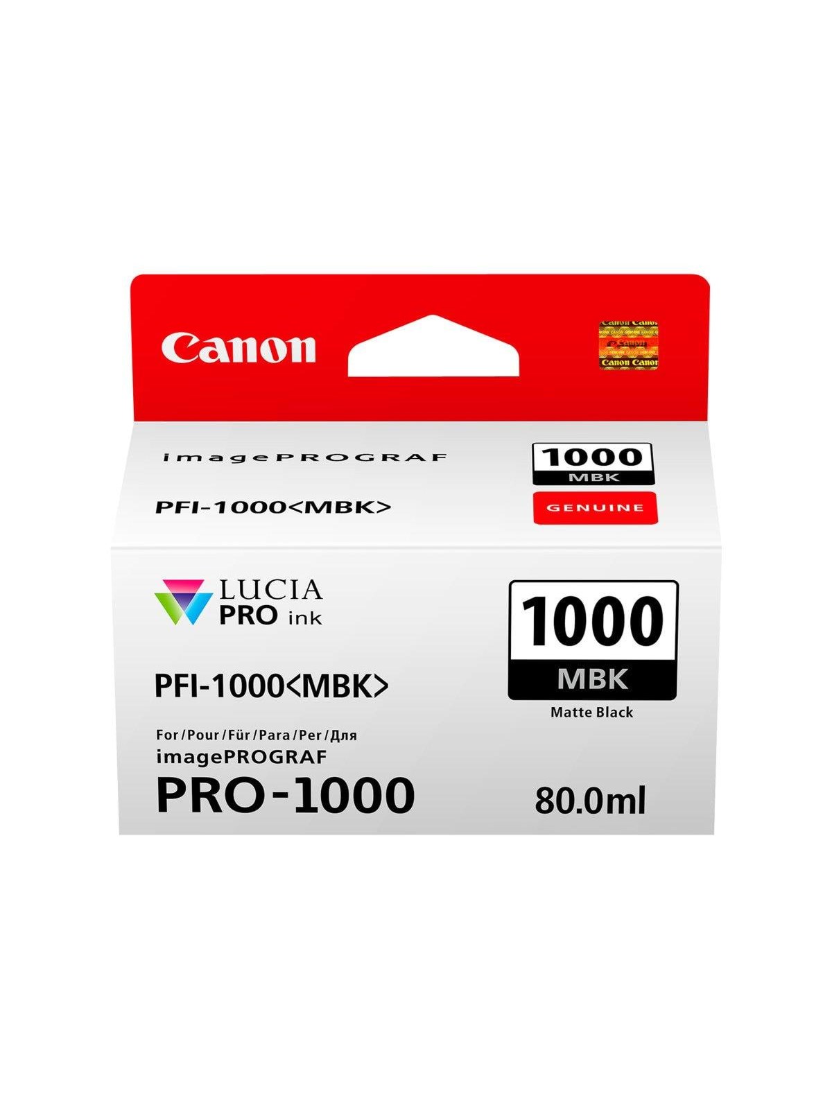 Canon Pfi-1000 / 0545c001 Matte Black - Druckerzubehoer Tinte Toner