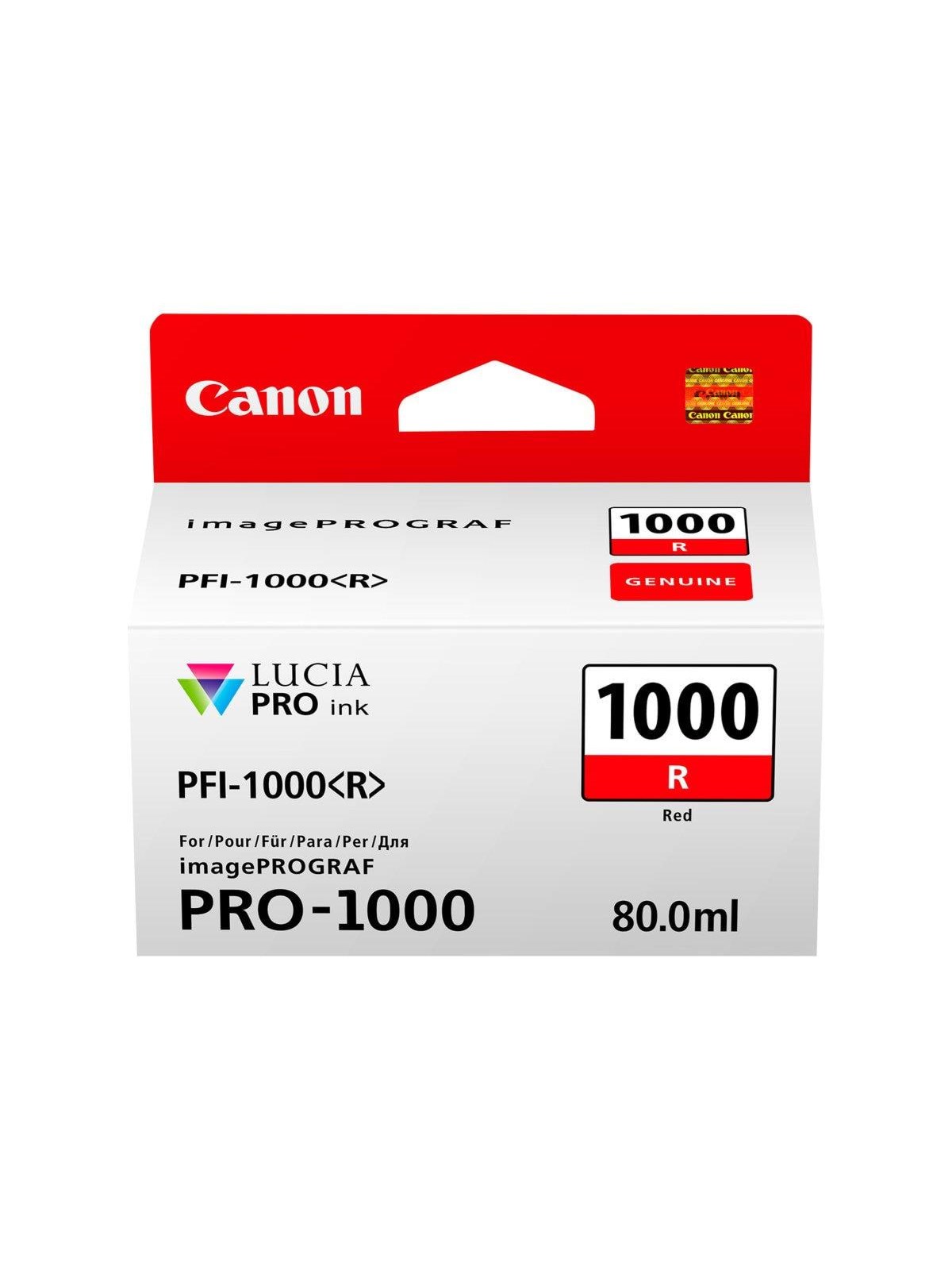 Canon Pfi-1000 / 0554c001 Red - Druckerzubehoer Tinte Toner