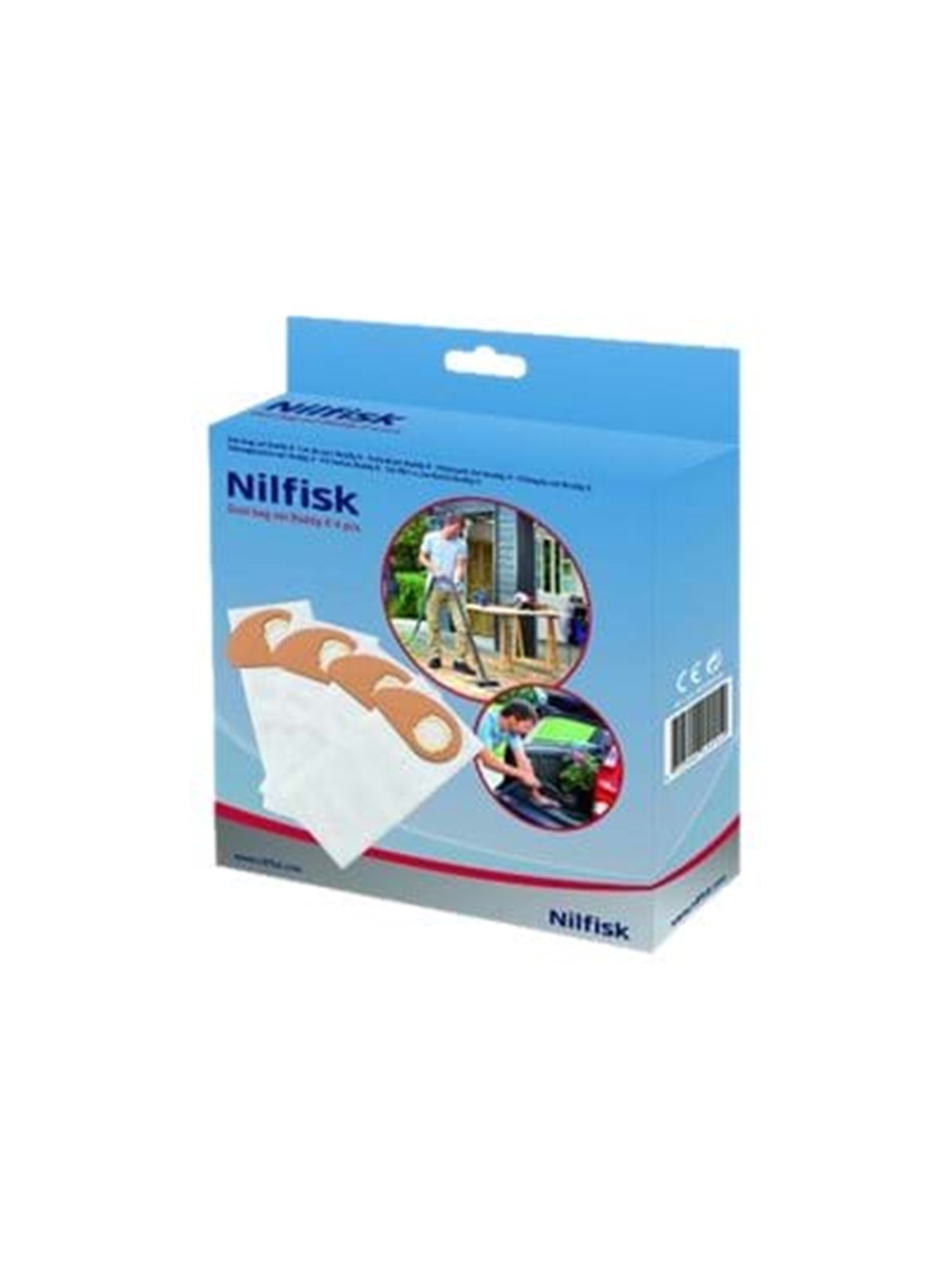 Nilfisk Støvsugerposer - Staubsaugerbeutel - 81943048