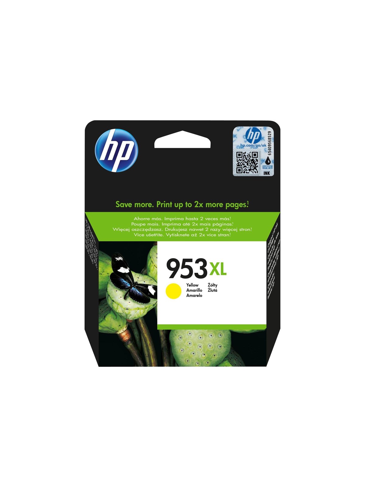 HP 953xl / F6u18ae High Capacity Yellow Ink - Druckerzubehoer Tinte Toner