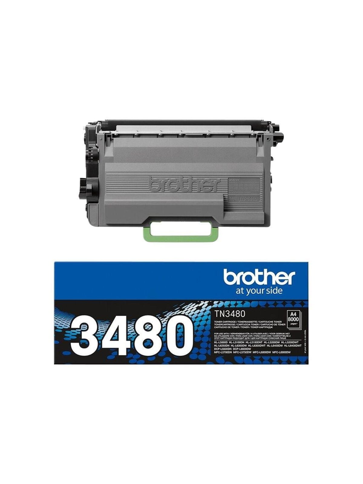 Brother Tn3480 / TN 3480 High Capacity Black Toner - Druckerzubehoer Tinte Toner