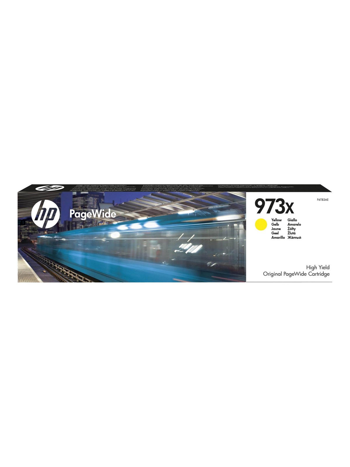 HP 973x / F6t83ae High Capacity Yellow Ink - Druckerzubehoer Tinte Toner