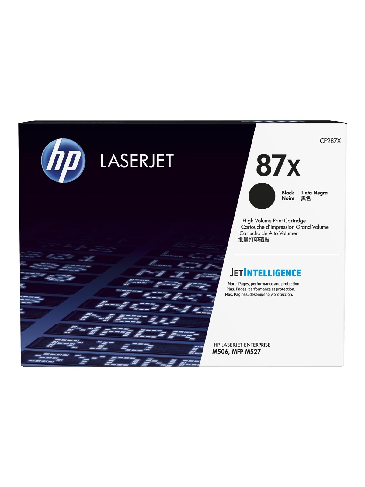 HP 87x / Cf287x High Capacity Black Toner - Druckerzubehoer Tinte Toner