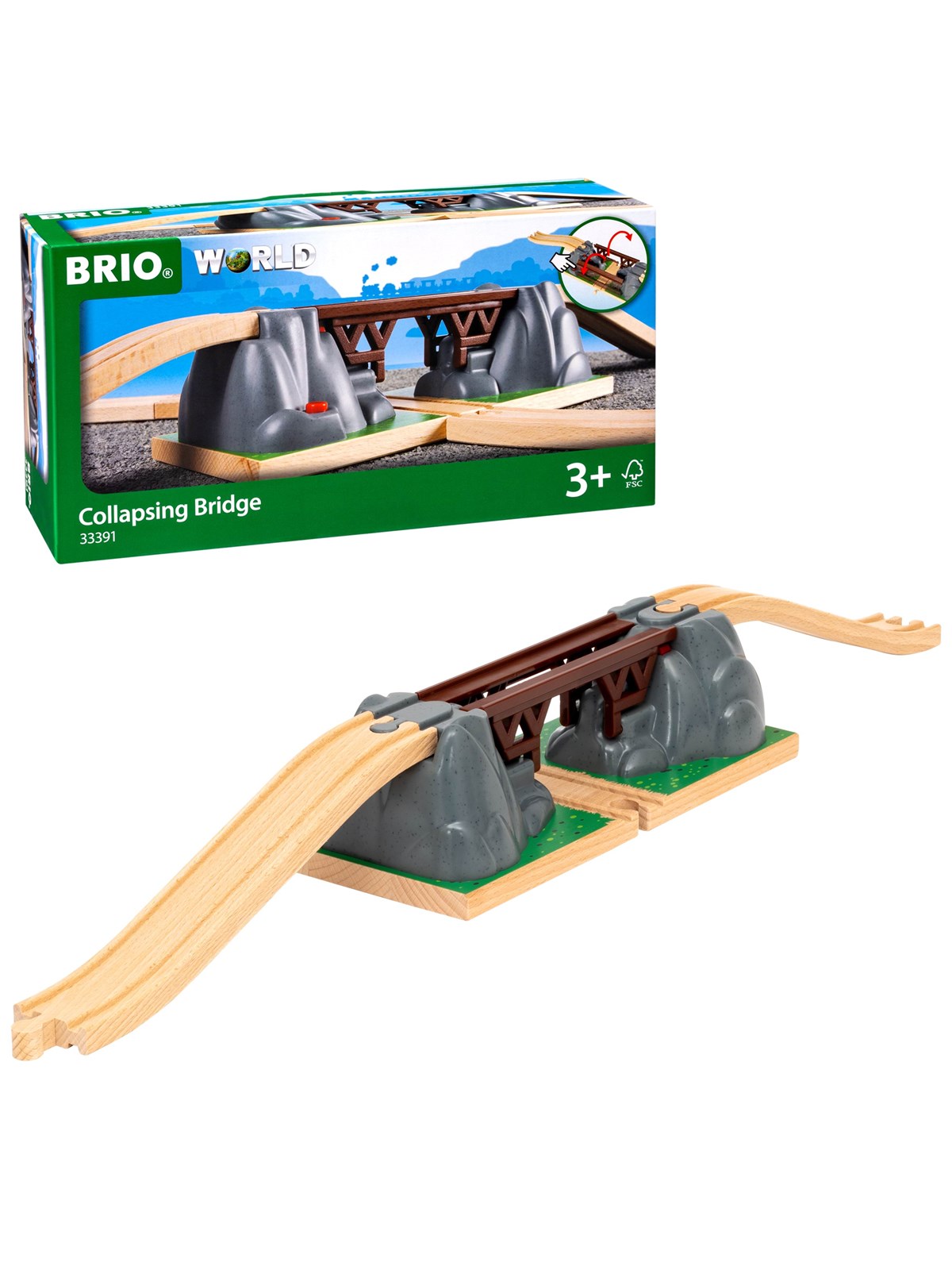 Brio Collapsing Bridge - Brio Train - 33391