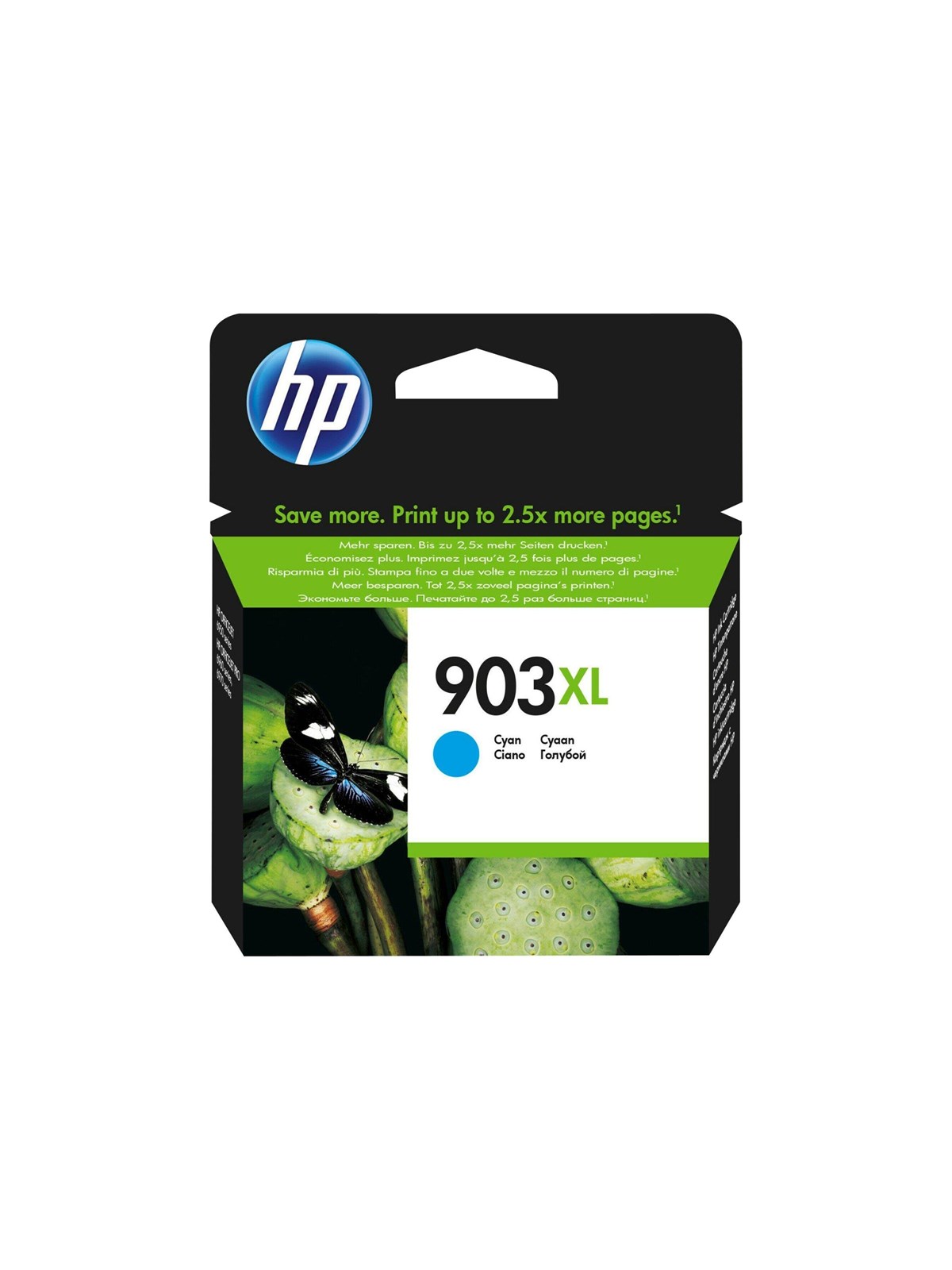 HP 903xl / T6m03ae High Capacity Cyan Ink - Druckerzubehoer Tinte Toner