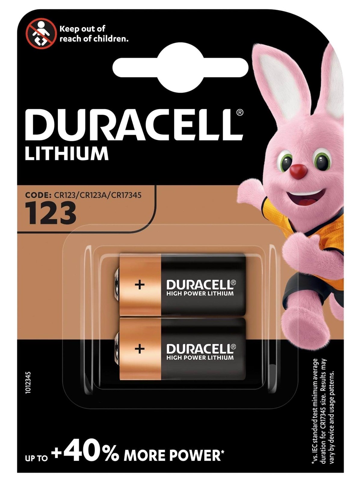 Duracell Cr123a (2-pack) - Batterien Und Akkus - Dur020320