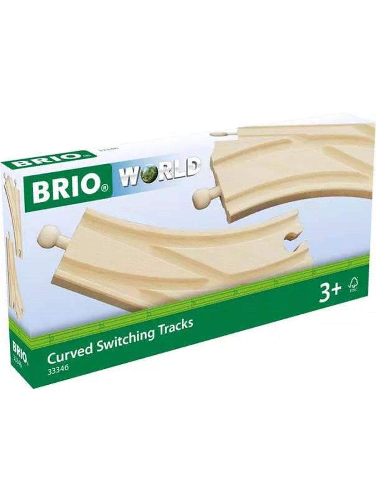 Brio Curved Switching Tracks - Brio Train - 33346