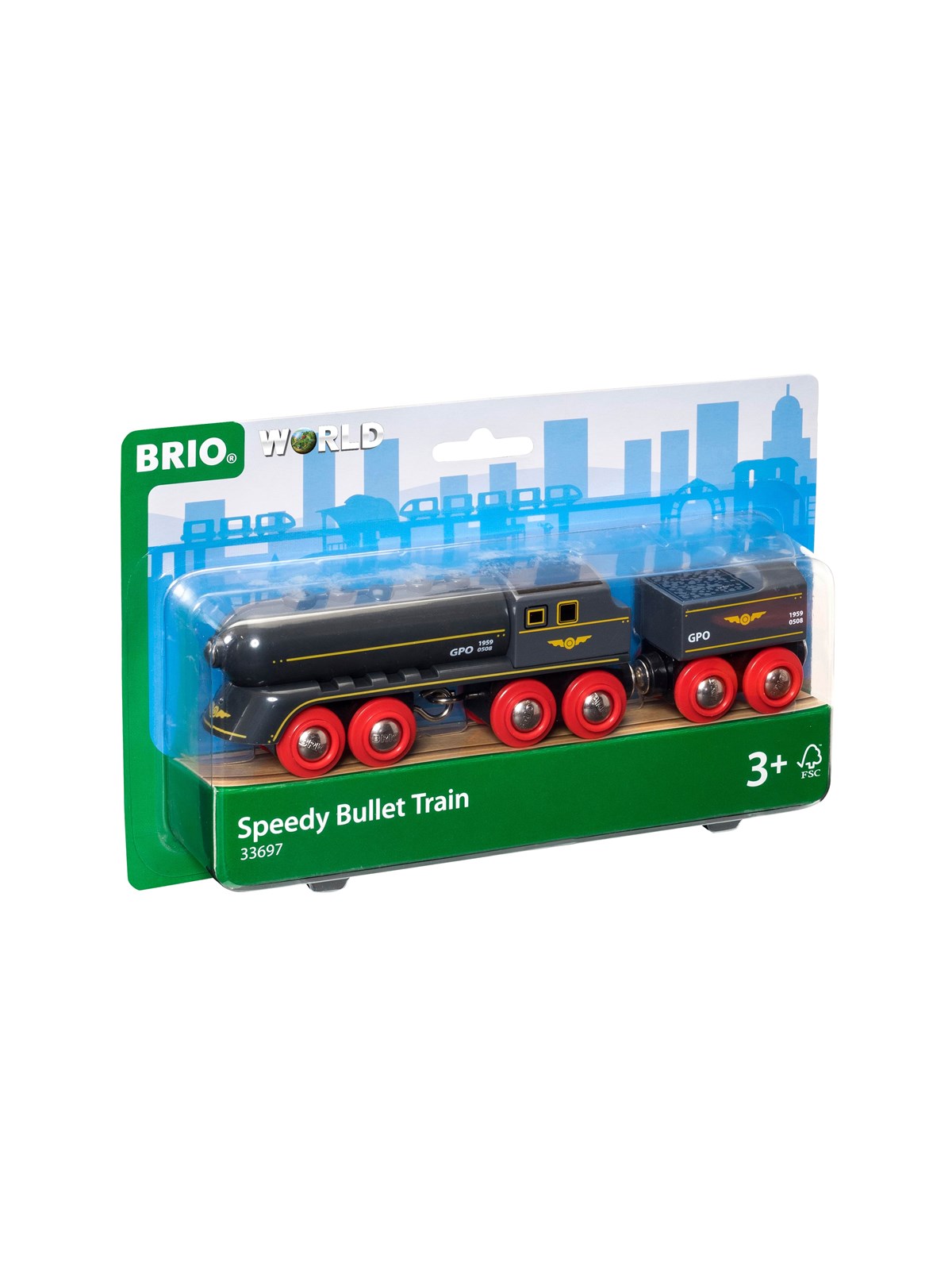 Brio Speedy Bullet Train - Brio Train - 33697