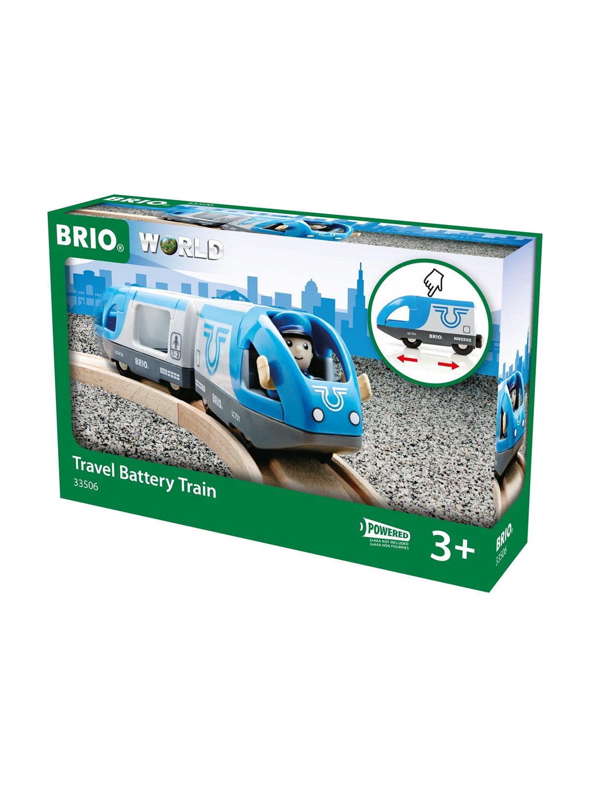 Brio Travel Battery Train - Brio Train - 33506