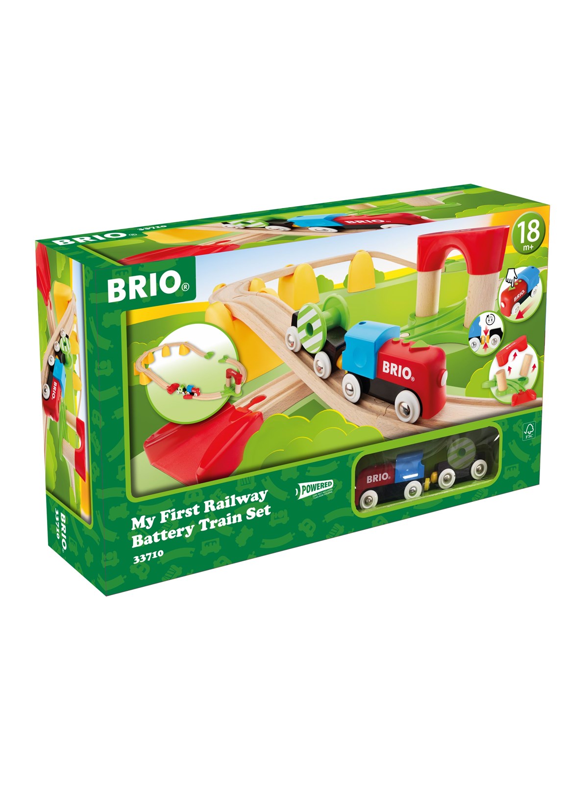 Brio My First Railway B/o Train Set - Brio Train - 33710