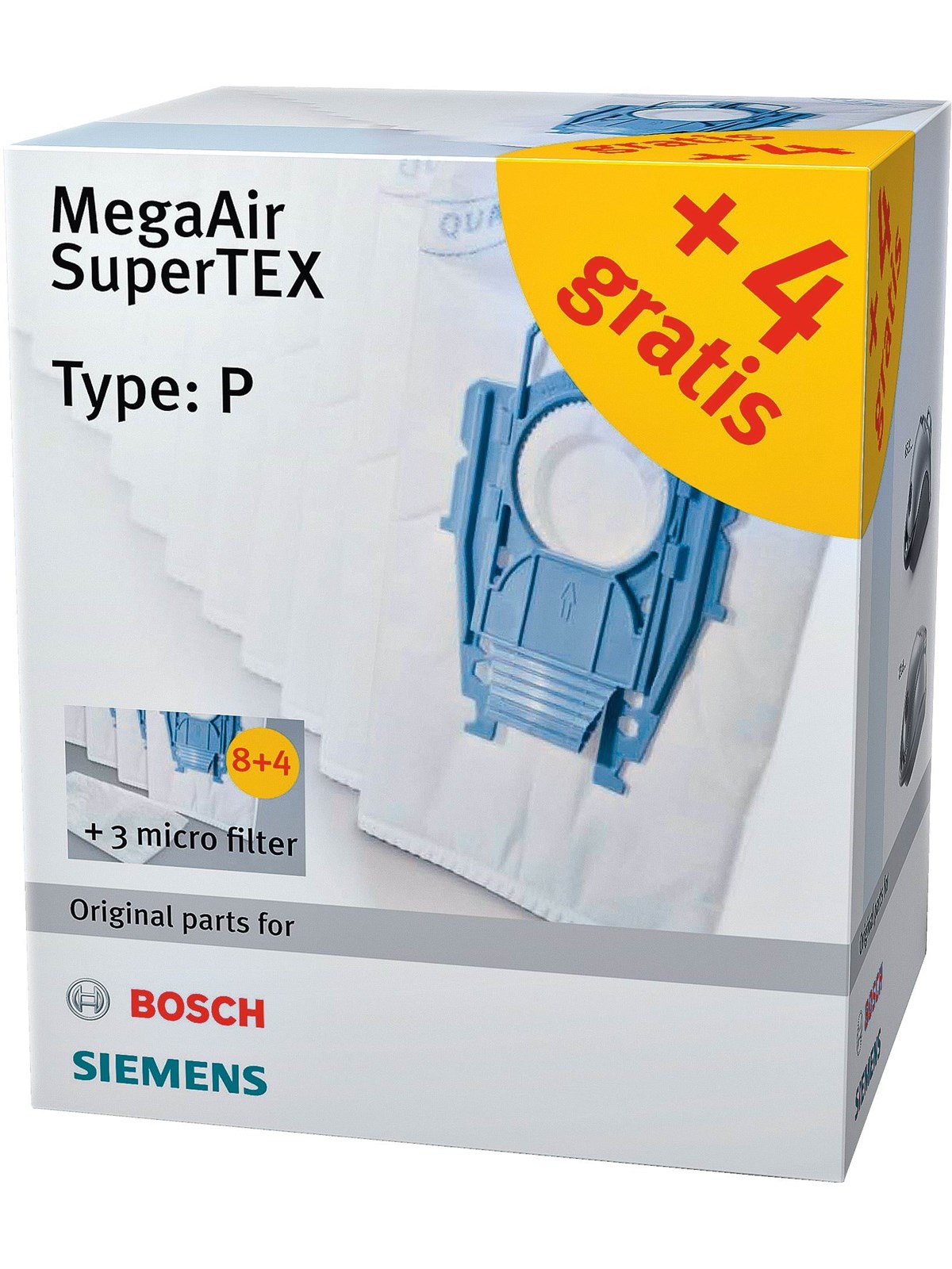 Bosch Megafilt Supertex Bbz123fp - Staubsauger Zubehoer