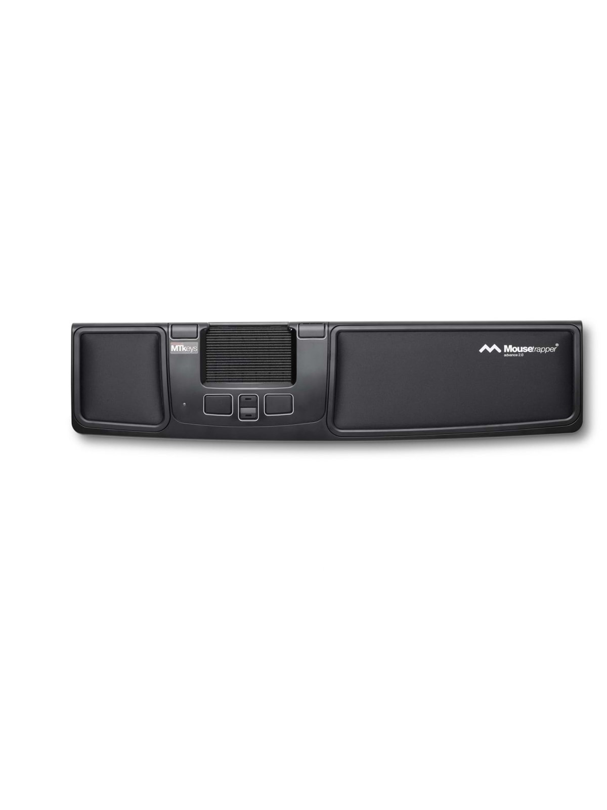 Mousetrapper Advance 2.0 - Black/white - Trackbar (Schwarz) - Maus - Mt112
