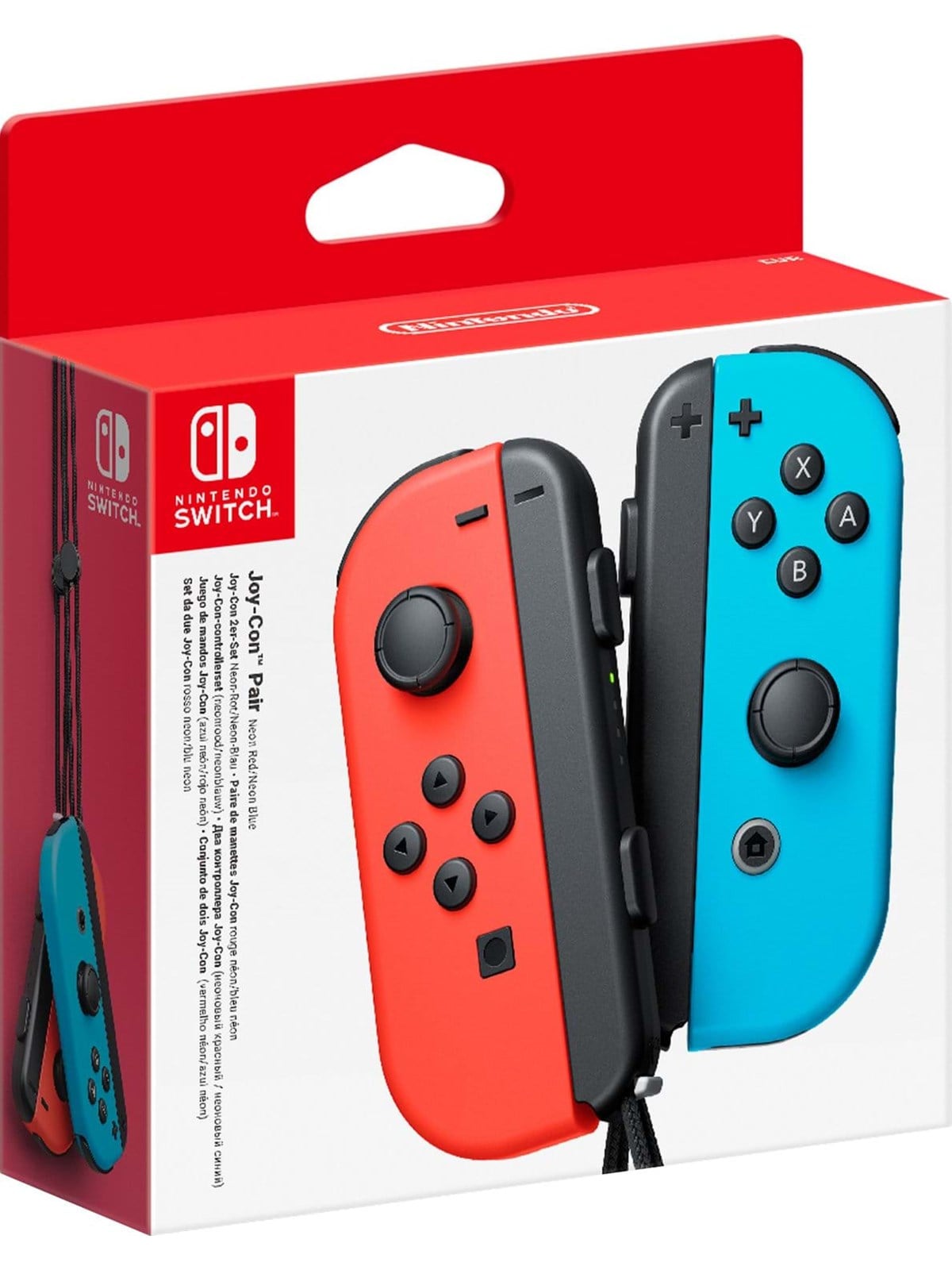 Nintendo Joy-con Pair Neon Blue/neon Red - Wireless Controller - Nintendo Switch - Gaming Zubehoer - 0045496430566
