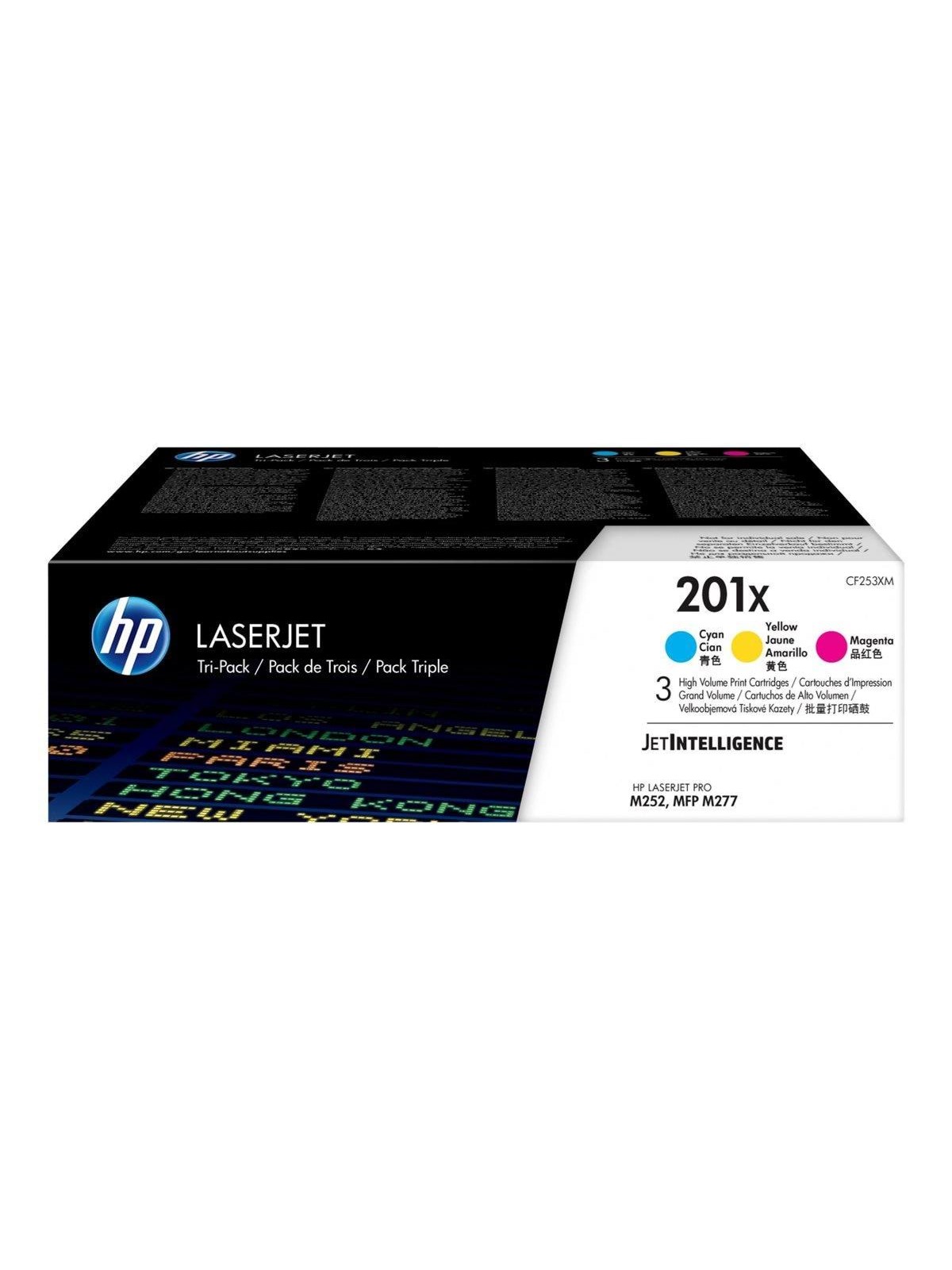 HP 201x / Cf253xm 3-pack High Capacity - Druckerzubehoer Tinte Toner