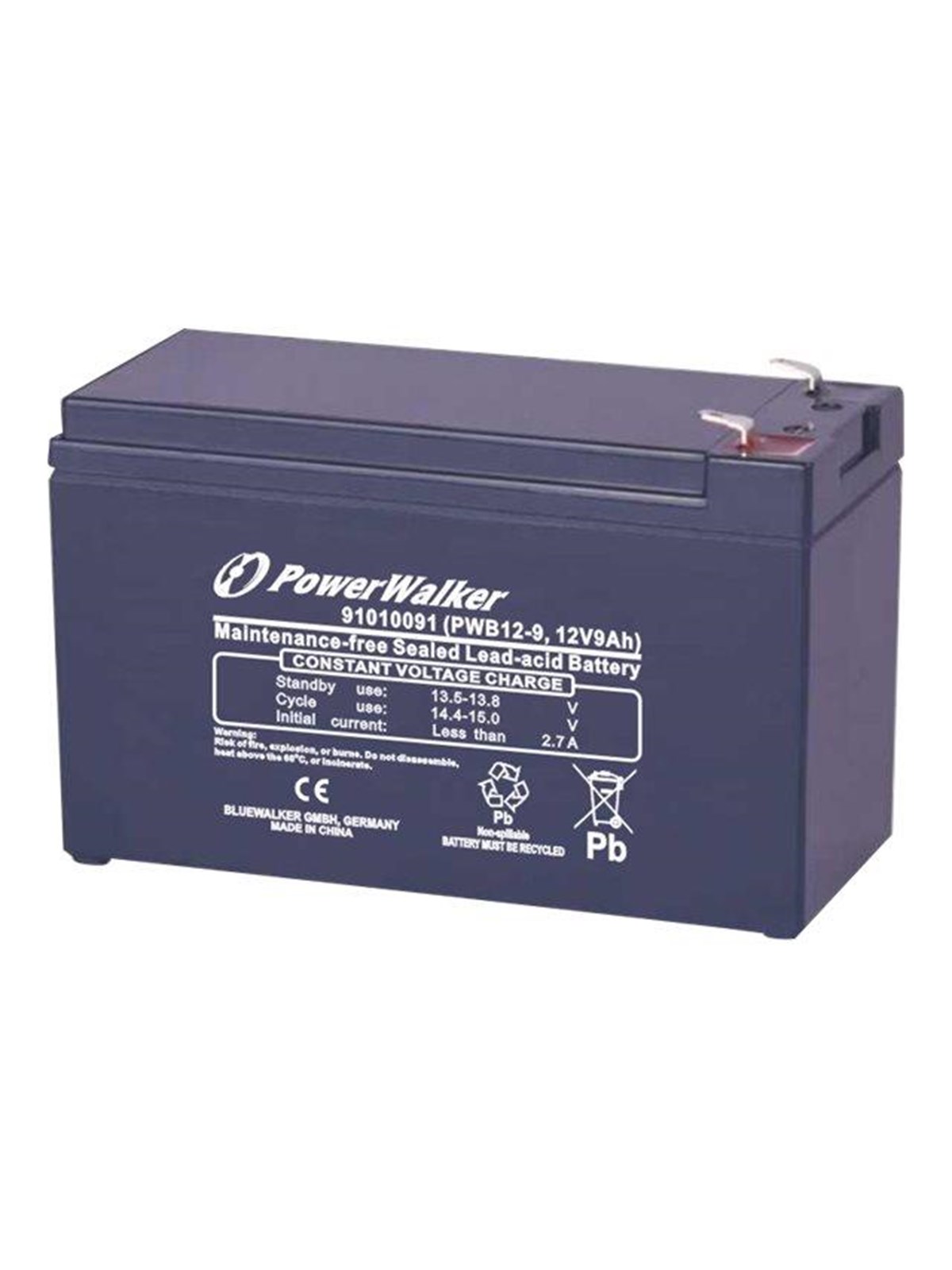 Bluewalker Powerwalker Pwb12-9 12v/9ah - Usvs - 91010091