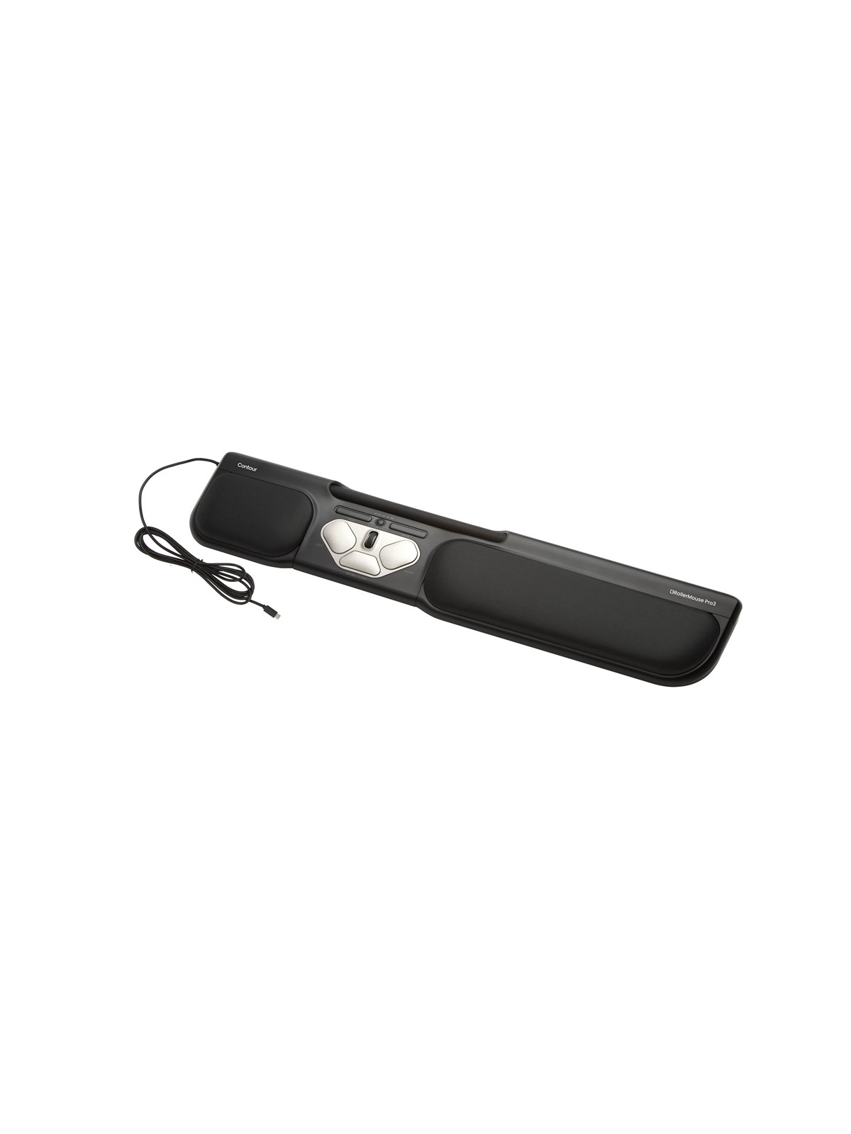 Contour Rollermouse Pro3 Wired 2024 - Zentrales Zeigegerät (Schwarz) - Maus - Rm-pro3