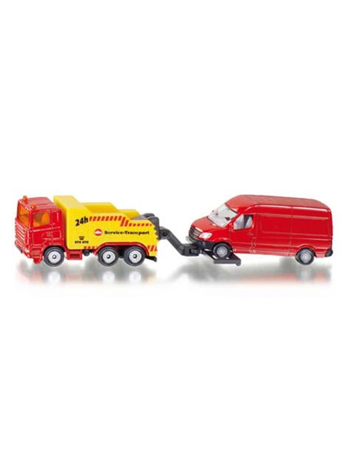 Siku 1667 Towing Vehicle With Passenger Car - Spielzeugauto - 541887