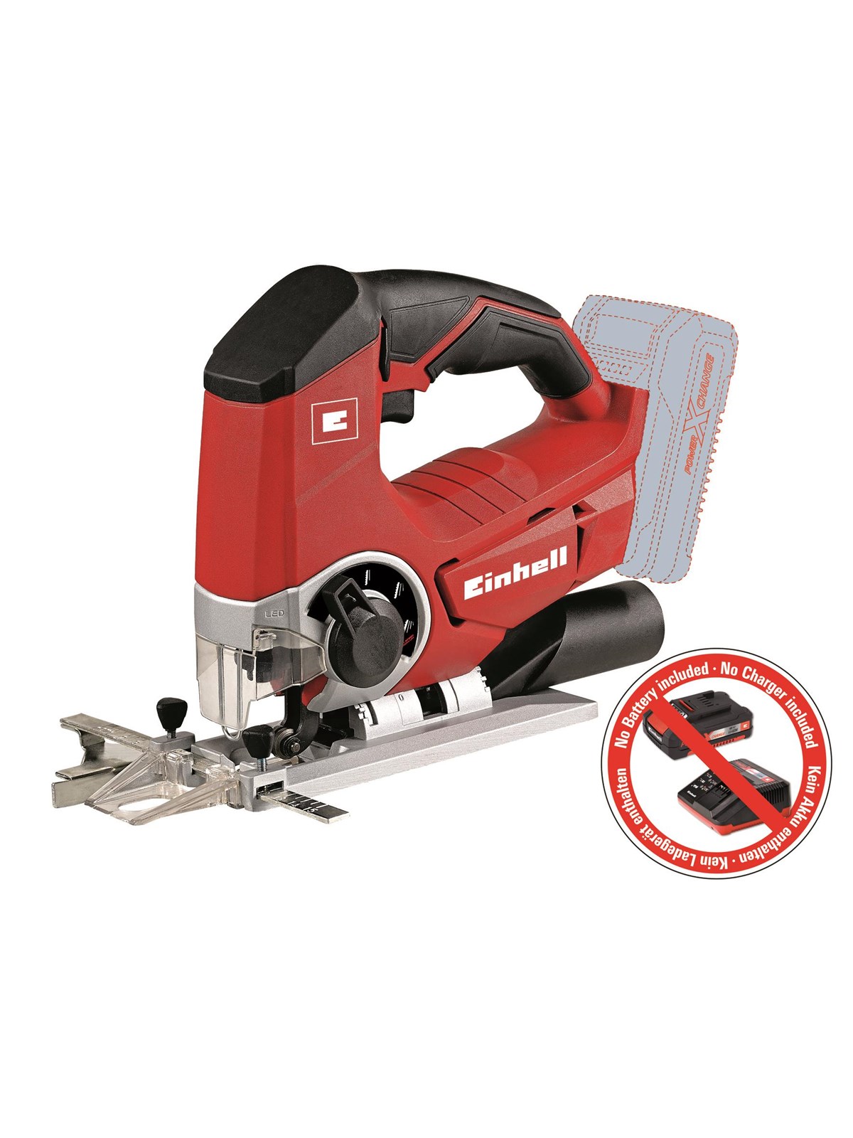Einhell Cordless Jig Saw Te-js 18/80 Li-solo - Stichsaegen - 4321200
