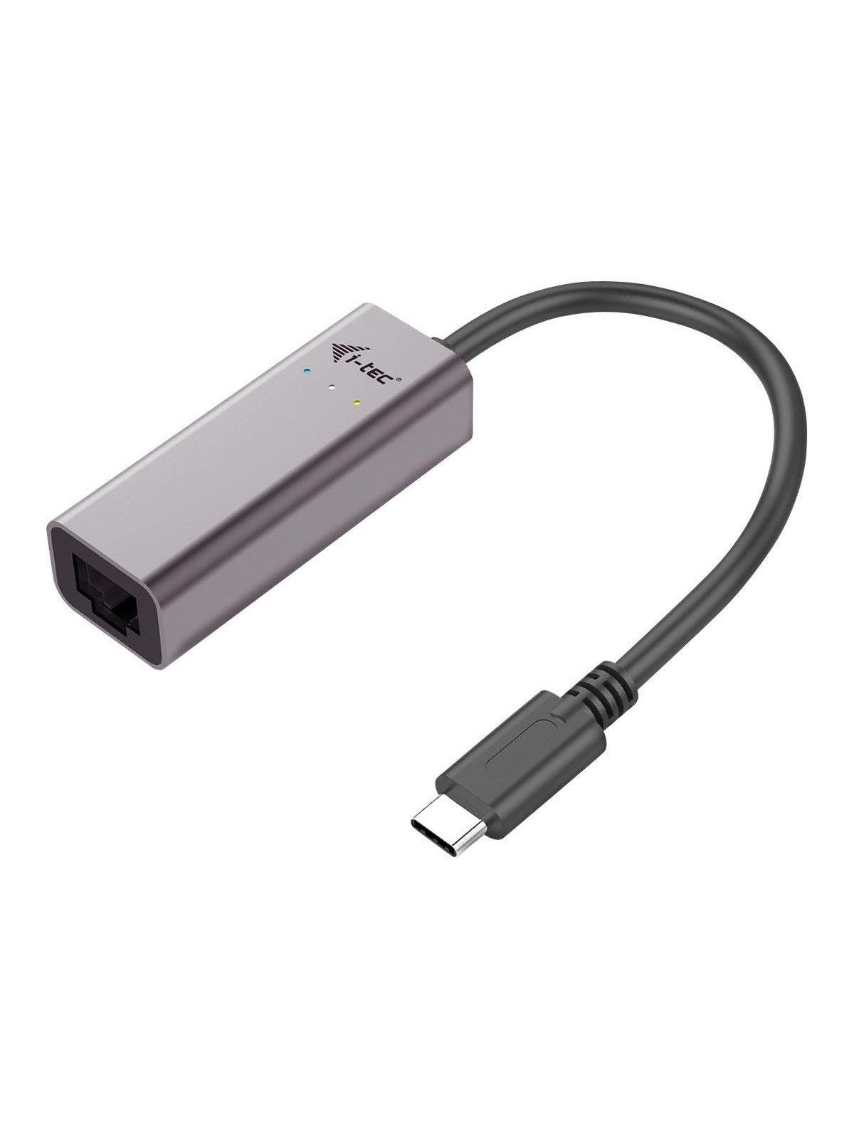 I-tec Usb-c Metal Gigabit Ethernet Adapter - Usb-c 3.1 - 1-port Gigabit Ethernet - Netzwerkadapter Netzkarte Druckserver Usw - C31metalglan