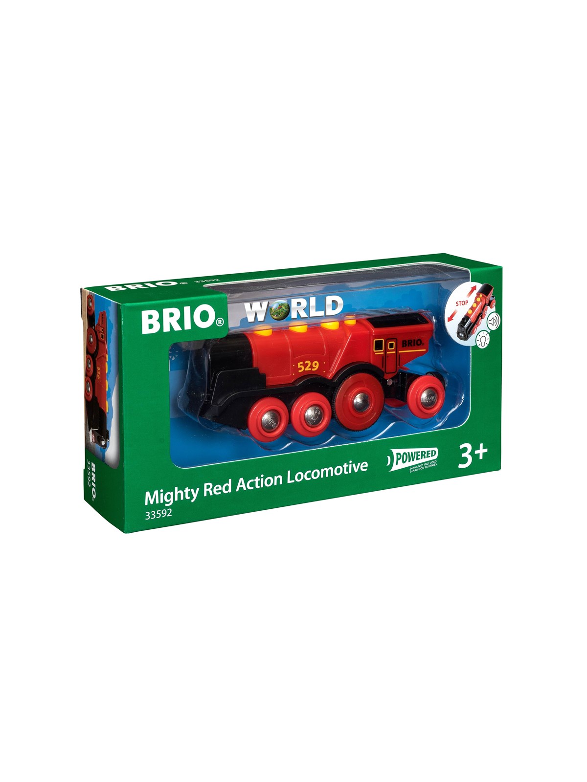Brio Mighty Red Action Locomotive - Brio Train - 33592