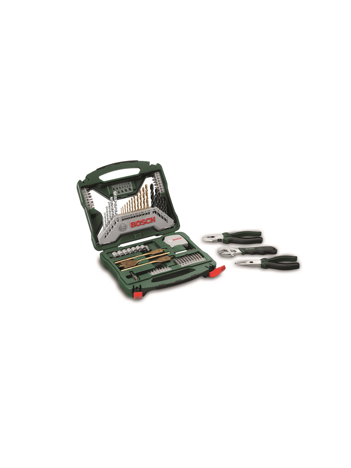 Bosch Bor-/bitssæt X-line 70 Dele PL - Haus Garten - 2607017197