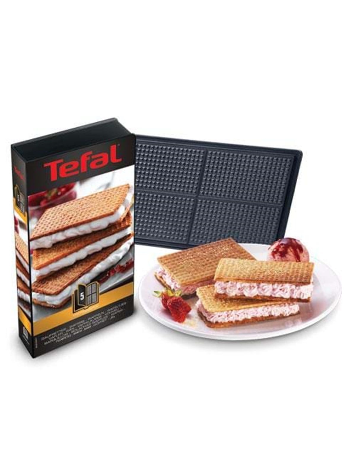 Tefal Xa800512 Snack Collection - Box 5: Wafer - Kuechenmaschinen Zubehoer