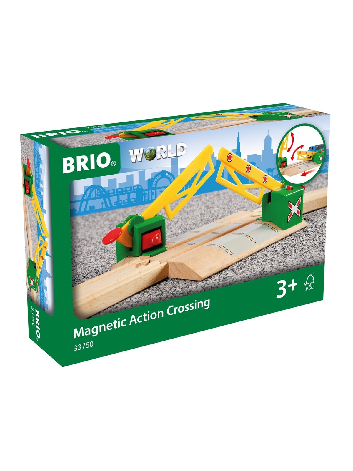 Brio Magnetic Action Crossing - Brio Train - 33750