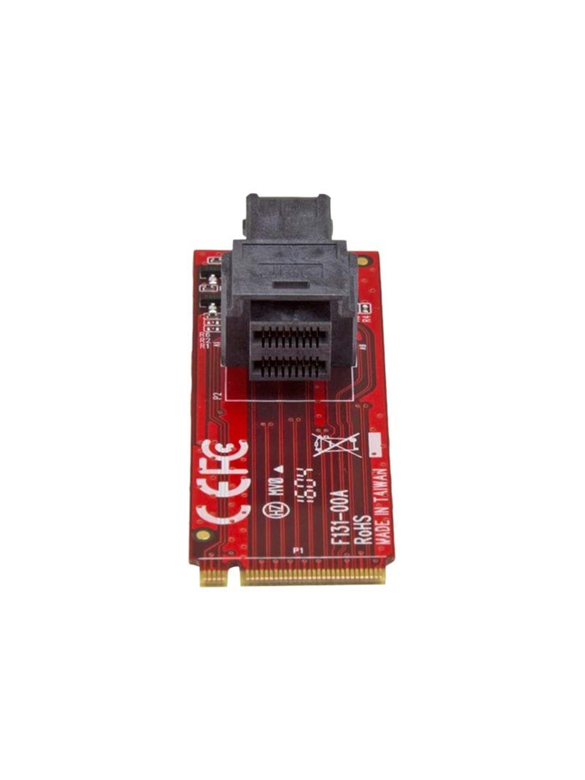 U.2 (Sff-8643) to M.2 Pci Express 3.0 x4 Host Adapter Card For 2.5" U.2 Nvme Ssd - Interfaceadapter - Sas - M.2 Card - Festplatten Zubehoer - 