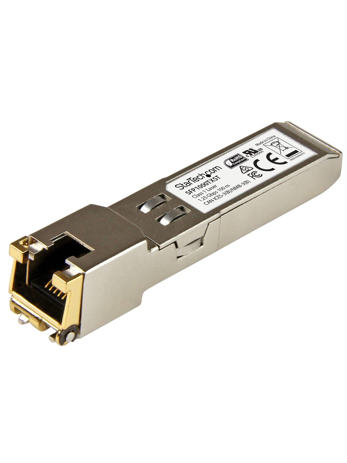 Sfp1000txst Msa Uncoded Sfp Module 1000base-tx Sfp to Rj45 Cat6/cat5e 1ge Gigabit Ethernet Sfp Rj-45 100m - Repeater Transceiver