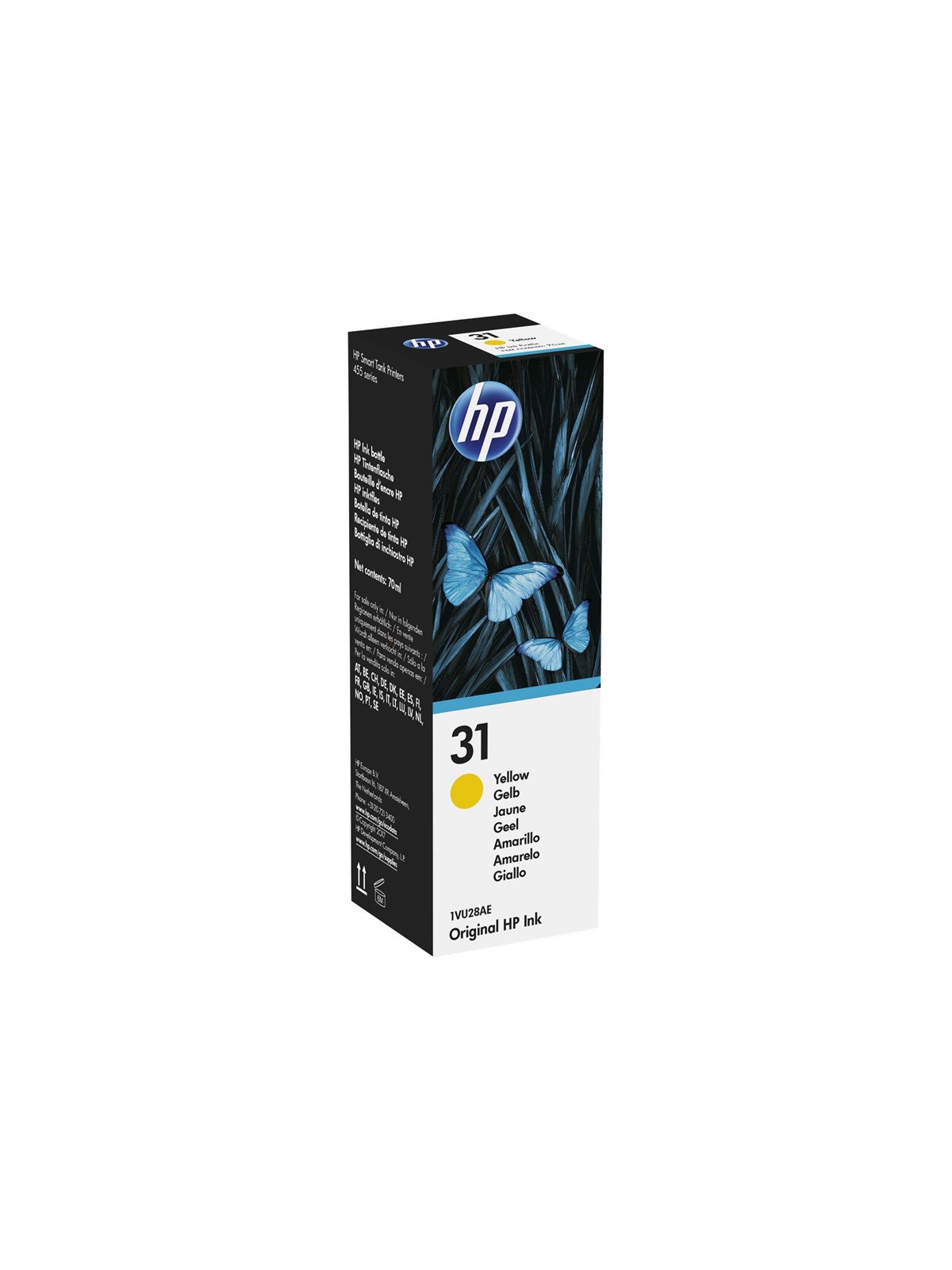 HP 31 / 1vu28ae Yellow Ink - Druckerzubehoer Tinte Toner