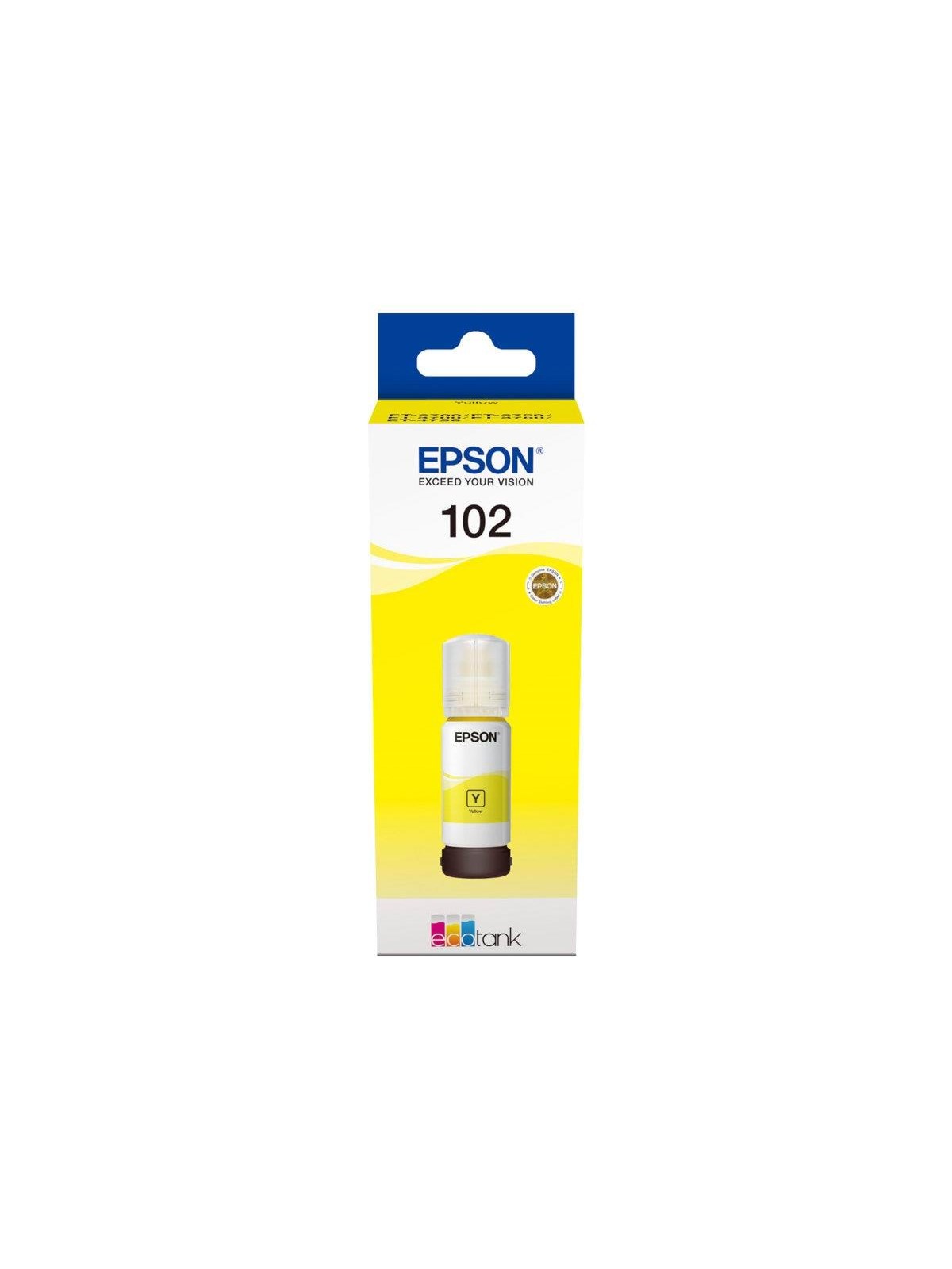 Epson 102 - Gul - Original - Blækbeholder - Druckerzubehoer Tinte Toner - C13t03r440
