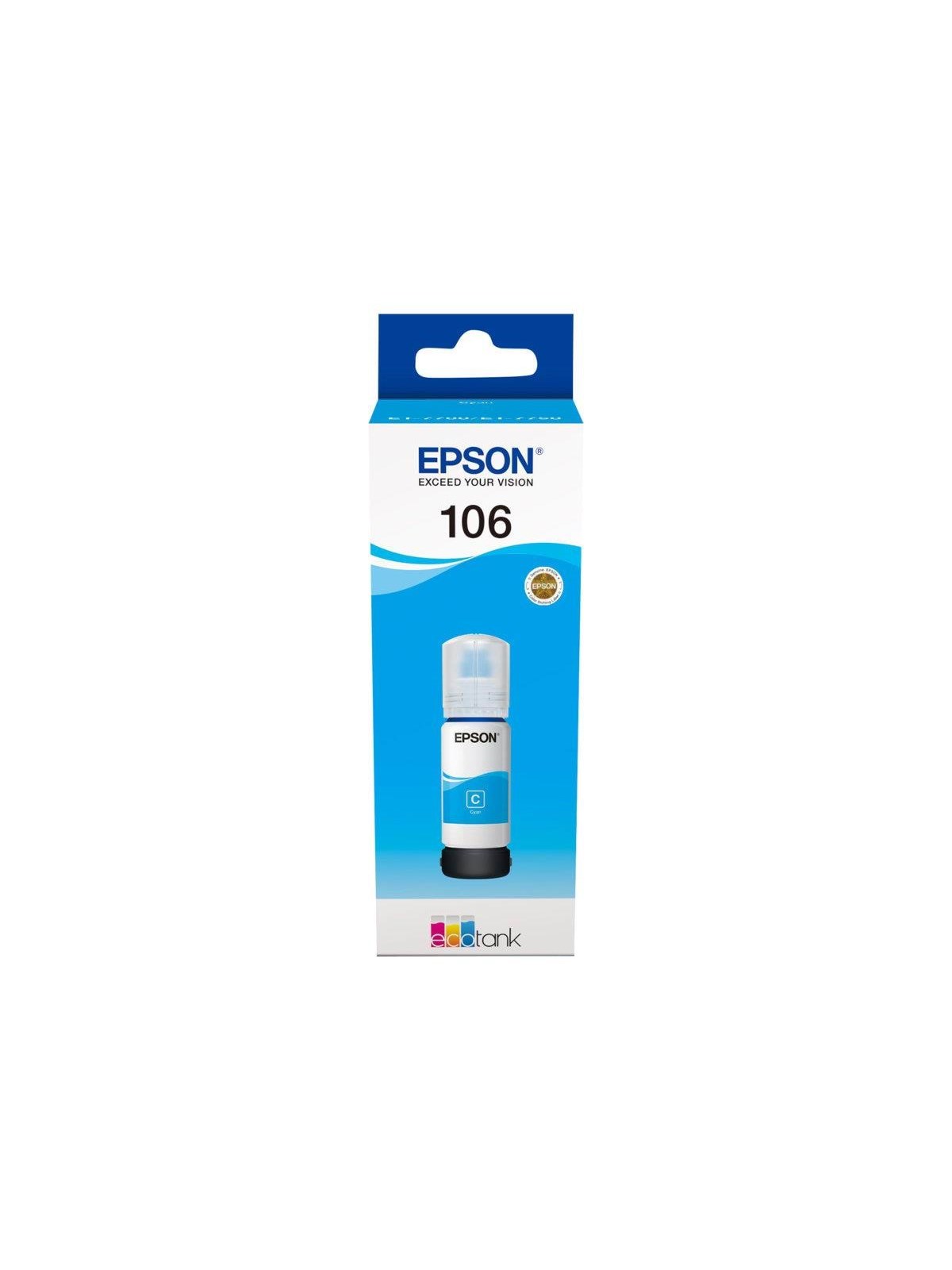 Epson 106 - Original Cyan Ink - Druckerzubehoer Tinte Toner - C13t00r240