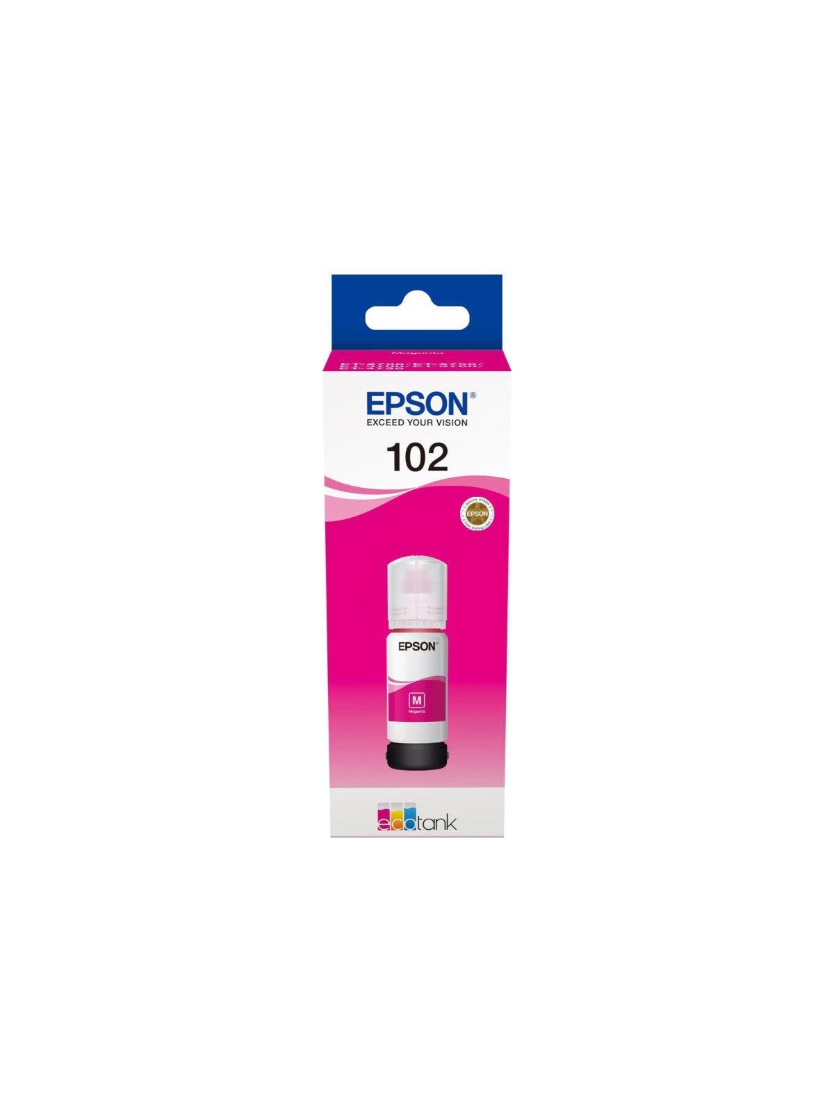 Epson 102 - Magenta - Original - Blækbeholder - Druckerzubehoer Tinte Toner - C13t03r340