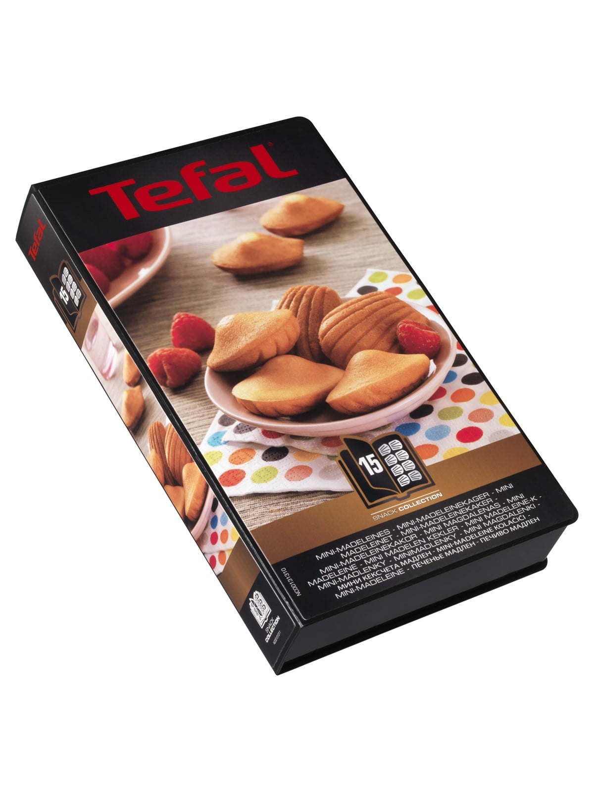 Tefal Xa801512 Snack Collection - Box 15: Mini Madeleines - Kuechenmaschinen Zubehoer
