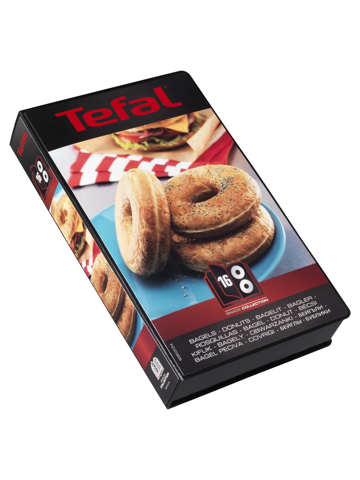 Tefal Xa801612 Snack Collection - Box 16: Bagels - Kuechenmaschinen Zubehoer
