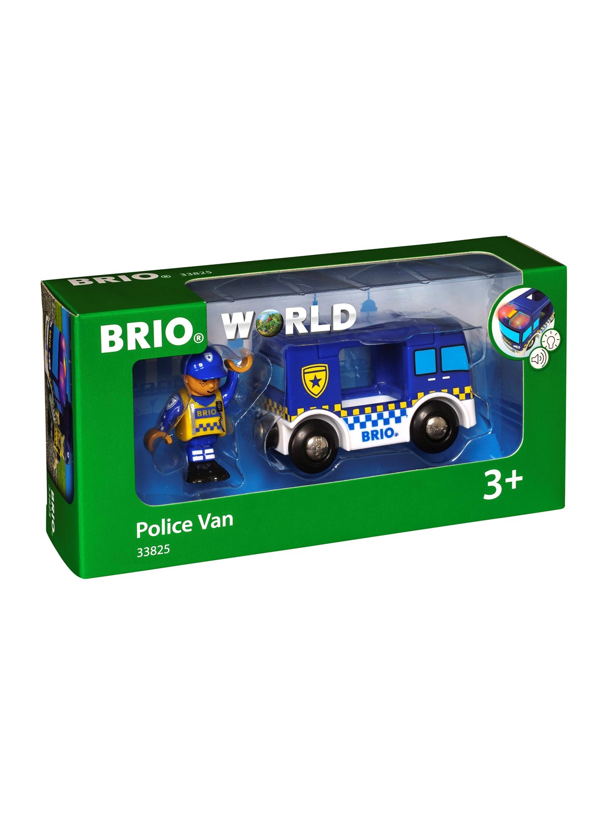 Brio Polizeiwagen Mit Licht Und Sound - Brio Train - 33825
