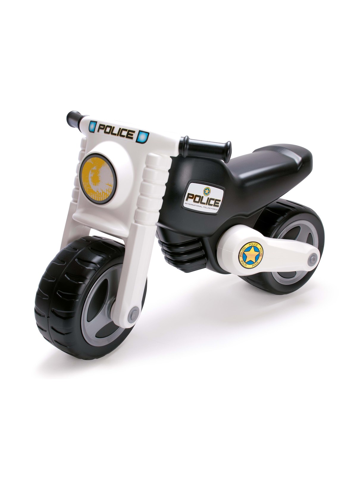 Dantoy Motorcycle Police With 2 Wheels - Rutscherautos Und Laufraeder - 3370