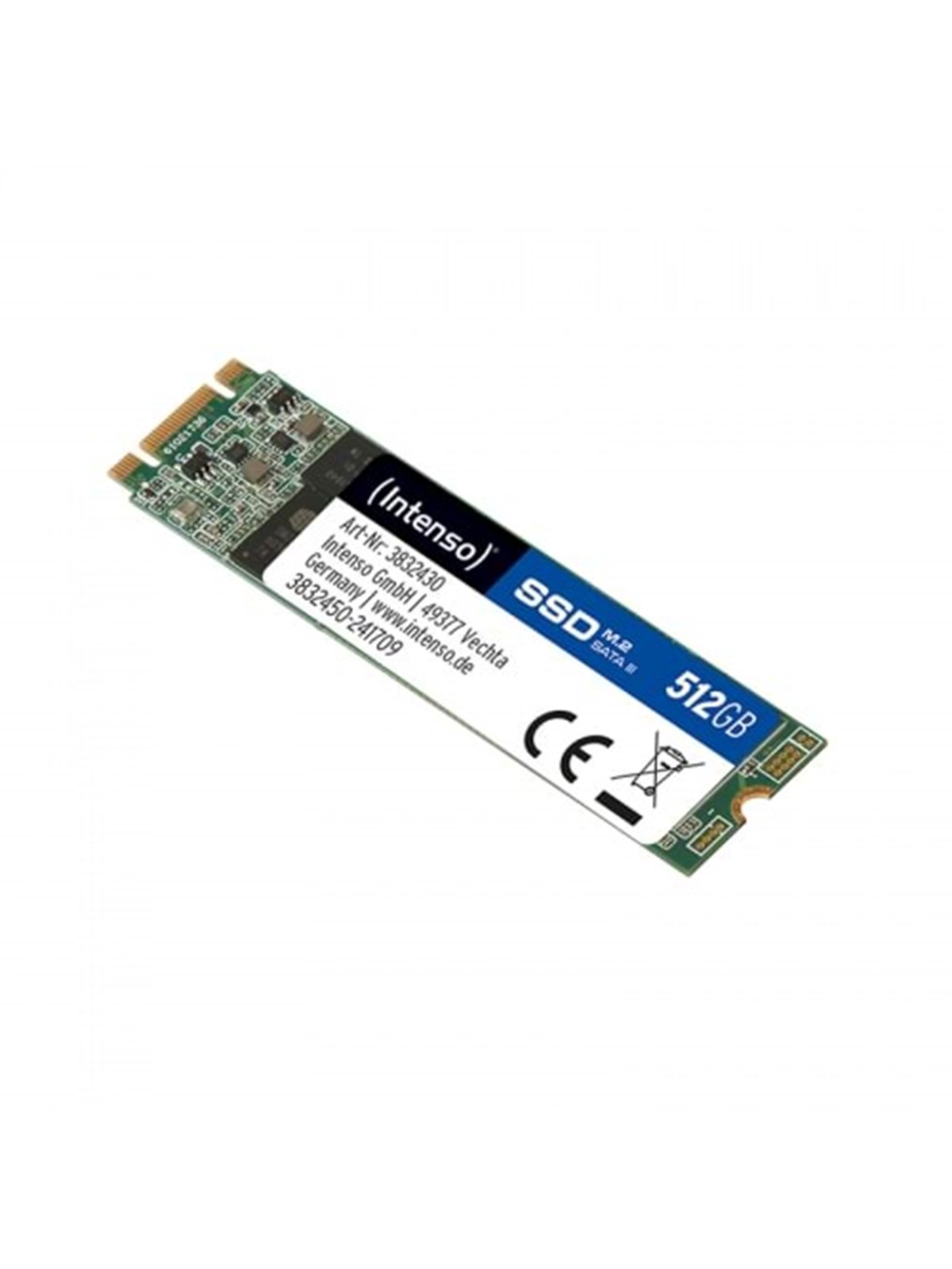 Intenso Ssd Top - 512gb - M.2 2280 - Sata-600 - 3832450