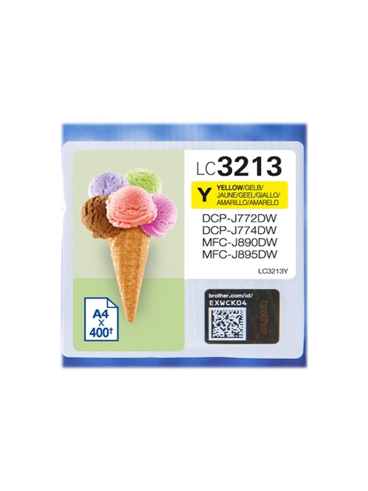Brother Lc3213y / LC 3213y Yellow Ink - Druckerzubehoer Tinte Toner